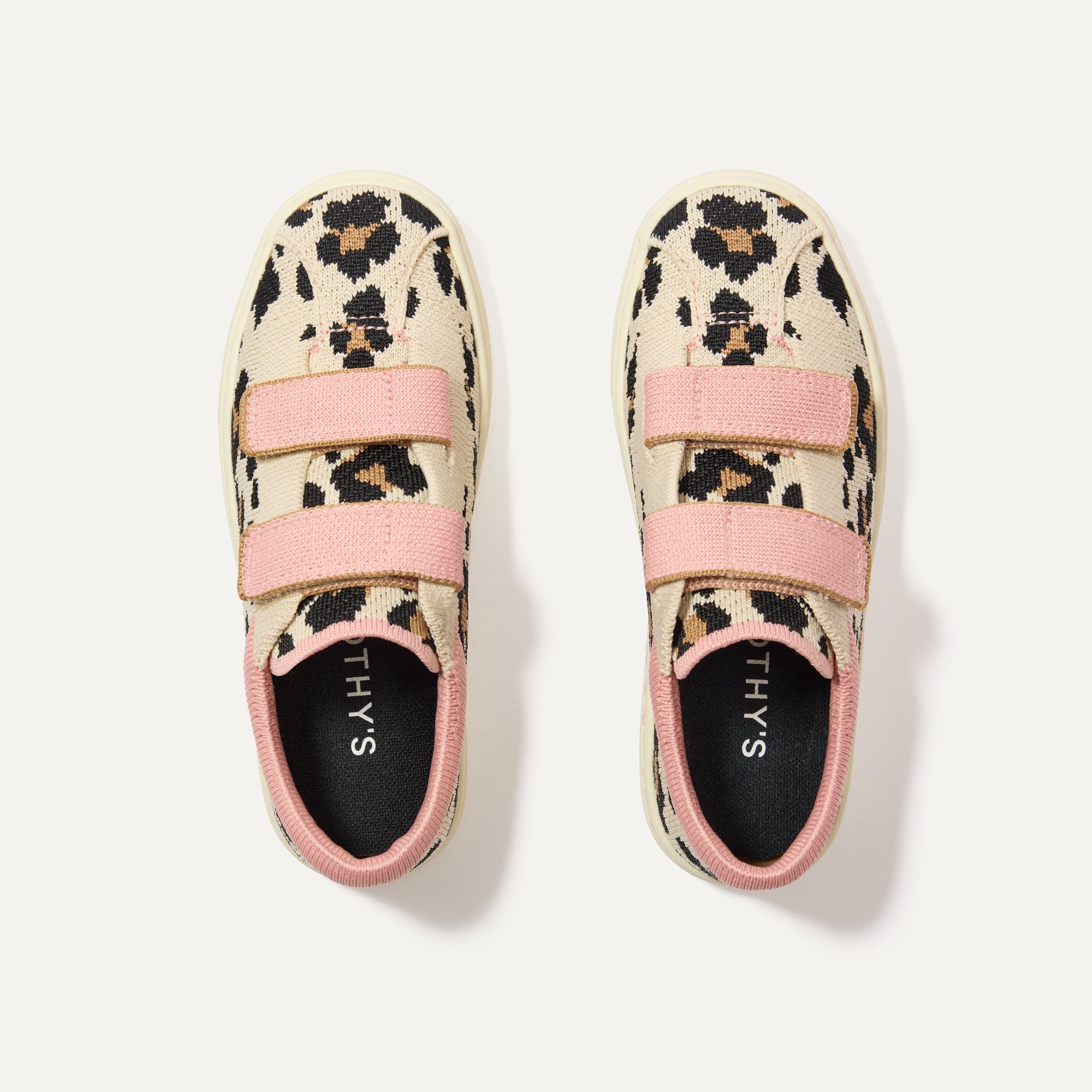 The Kids Strap Sneaker Cat Blush