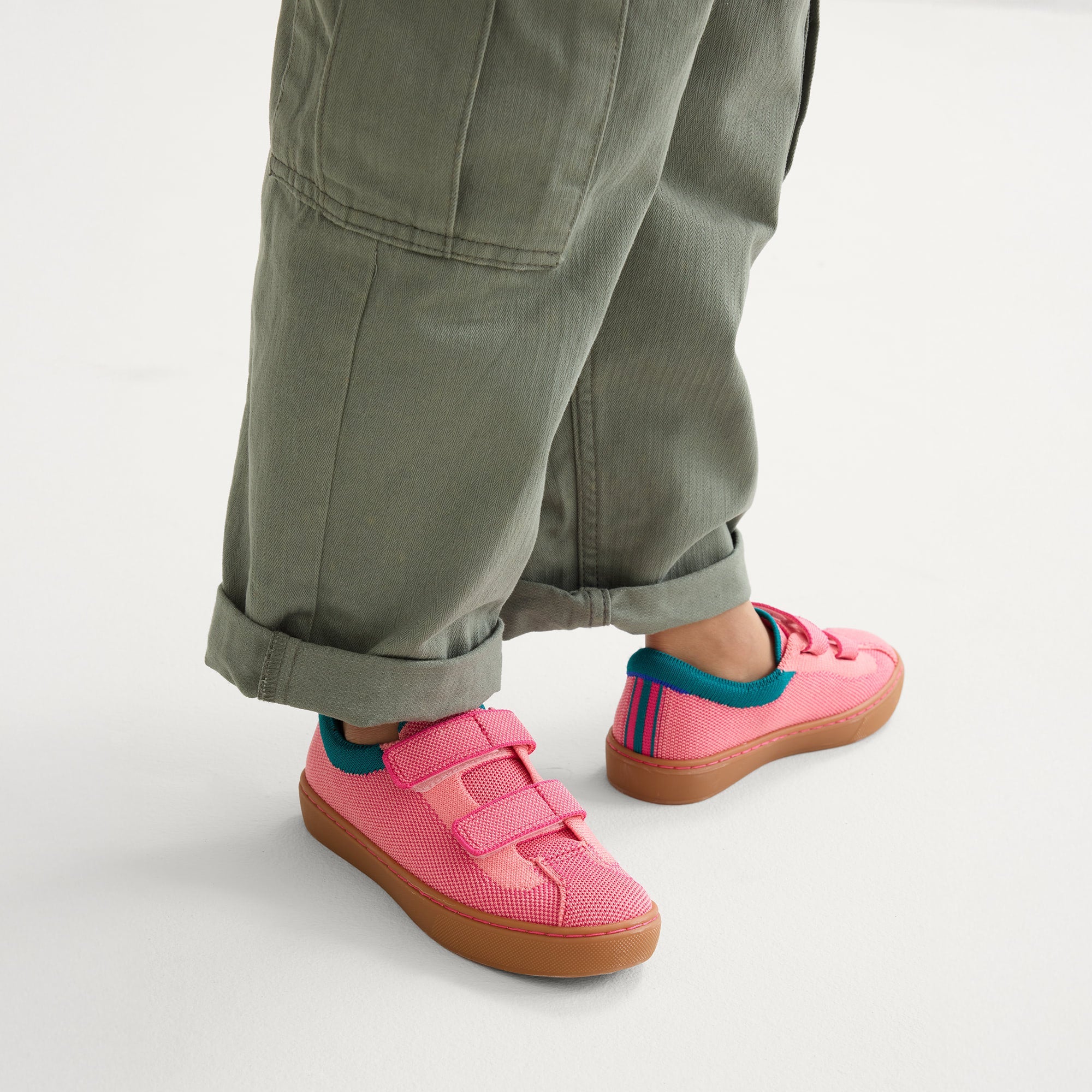 Alternative view of The Kids Strap Sneaker   Watermelon