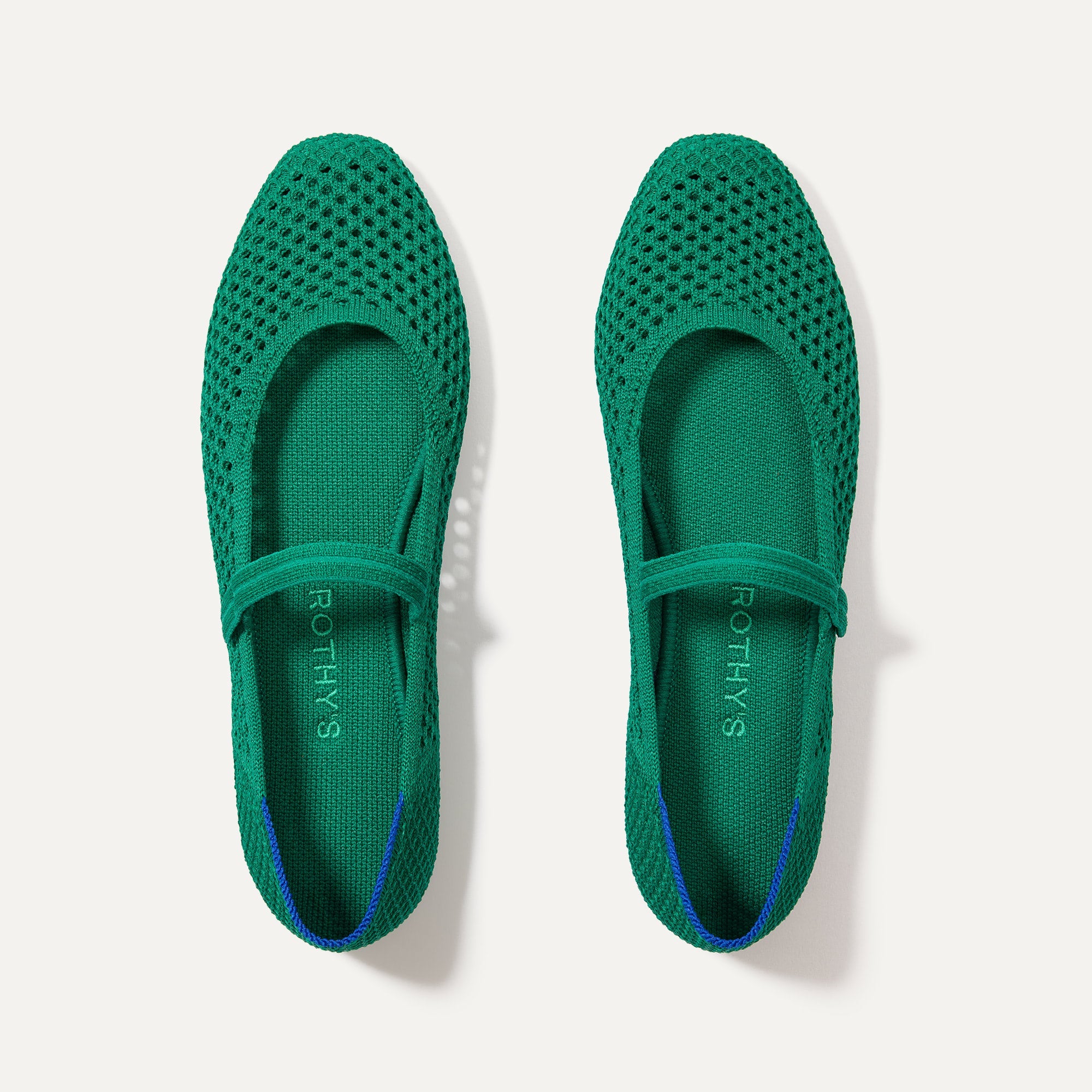 The Square Mary Jane Clover Mesh