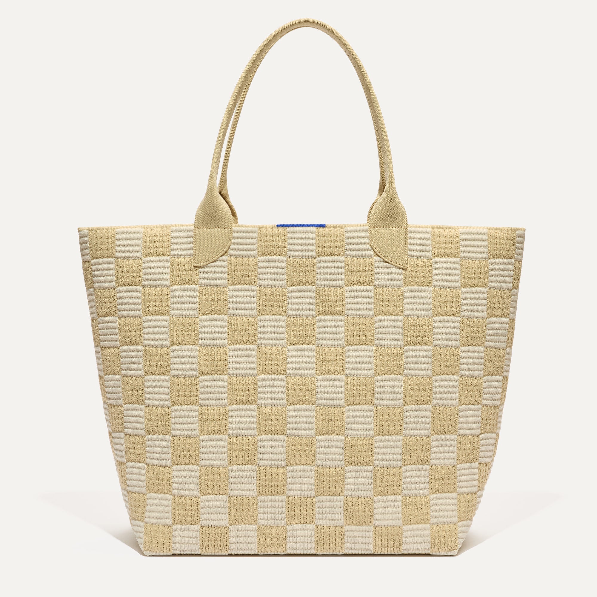 The Lightweight Tote Checker Sand