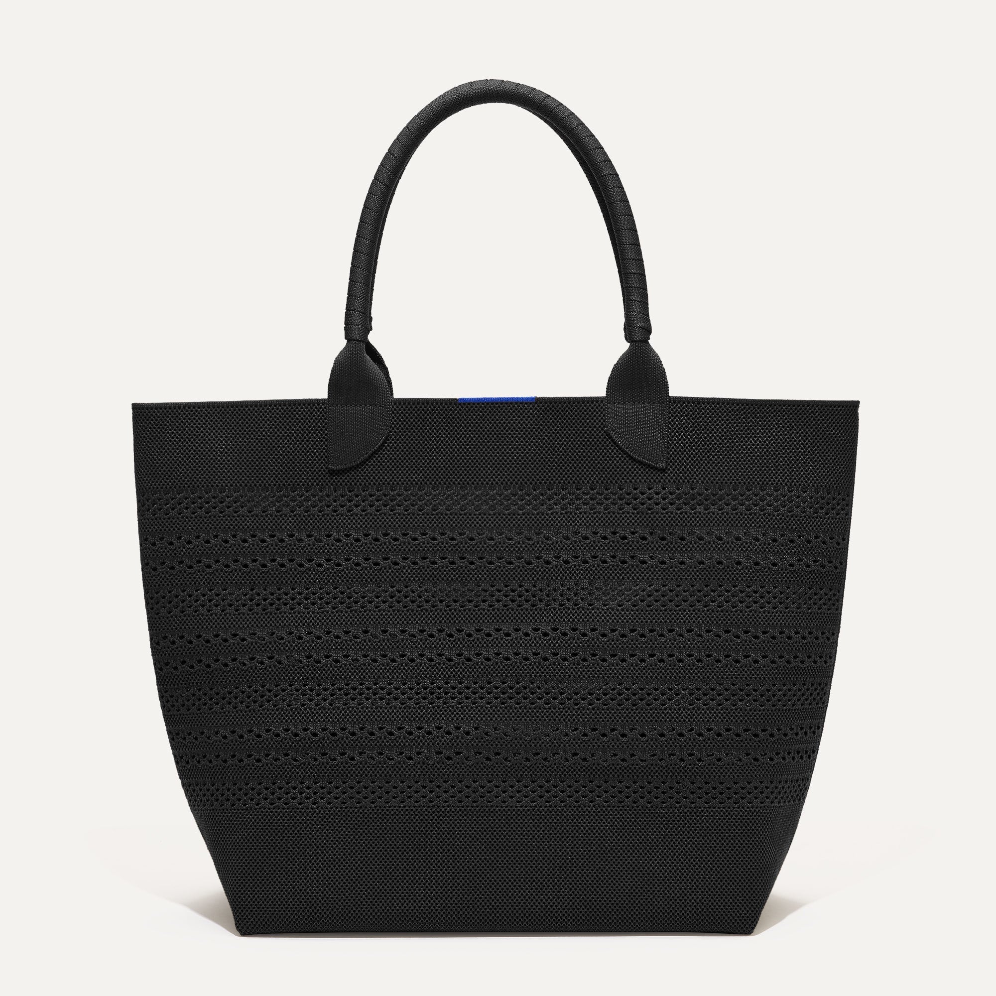 The Lightweight Tote Black Crochet