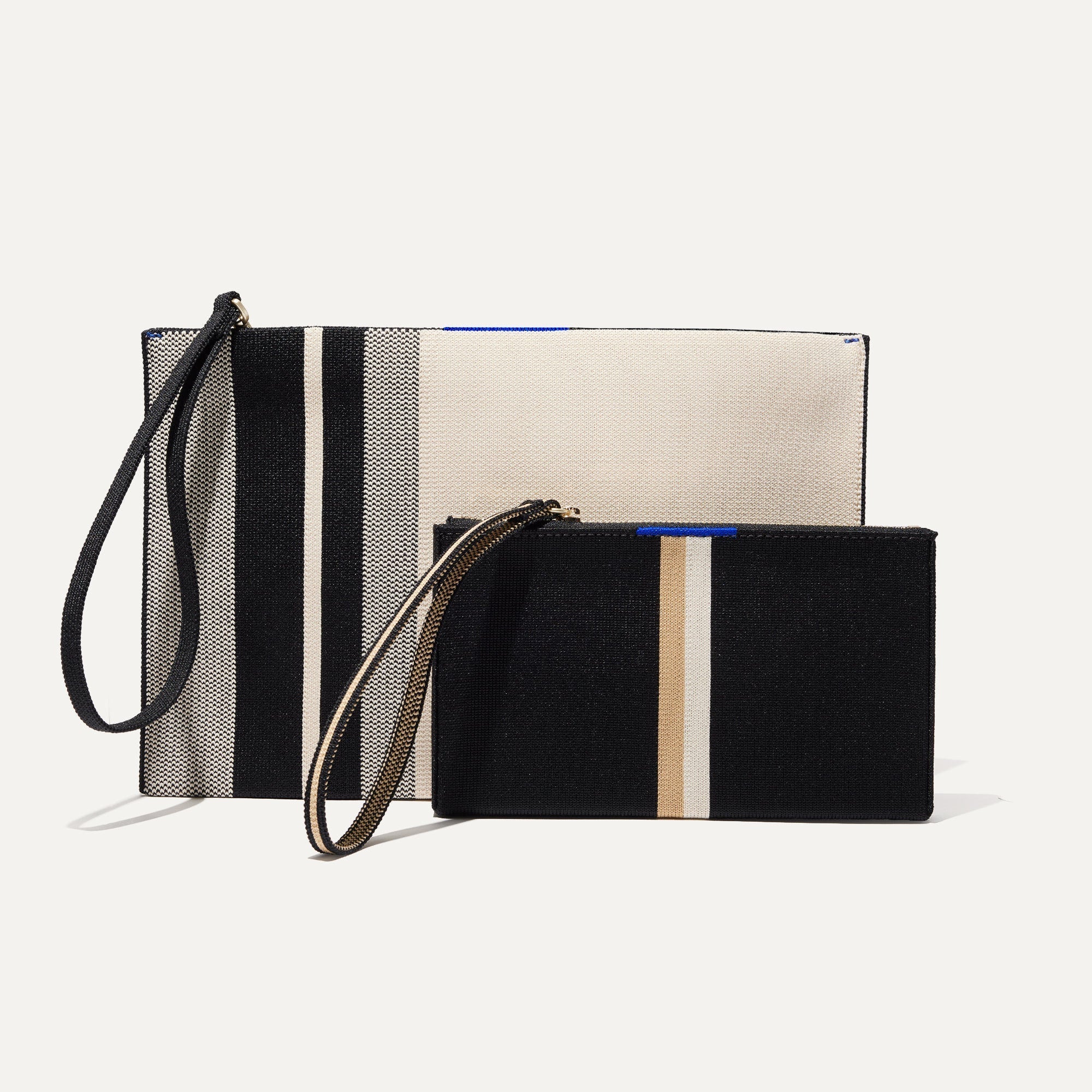 The Wallet Wristlet Black Portobello Stripe - Image 6
