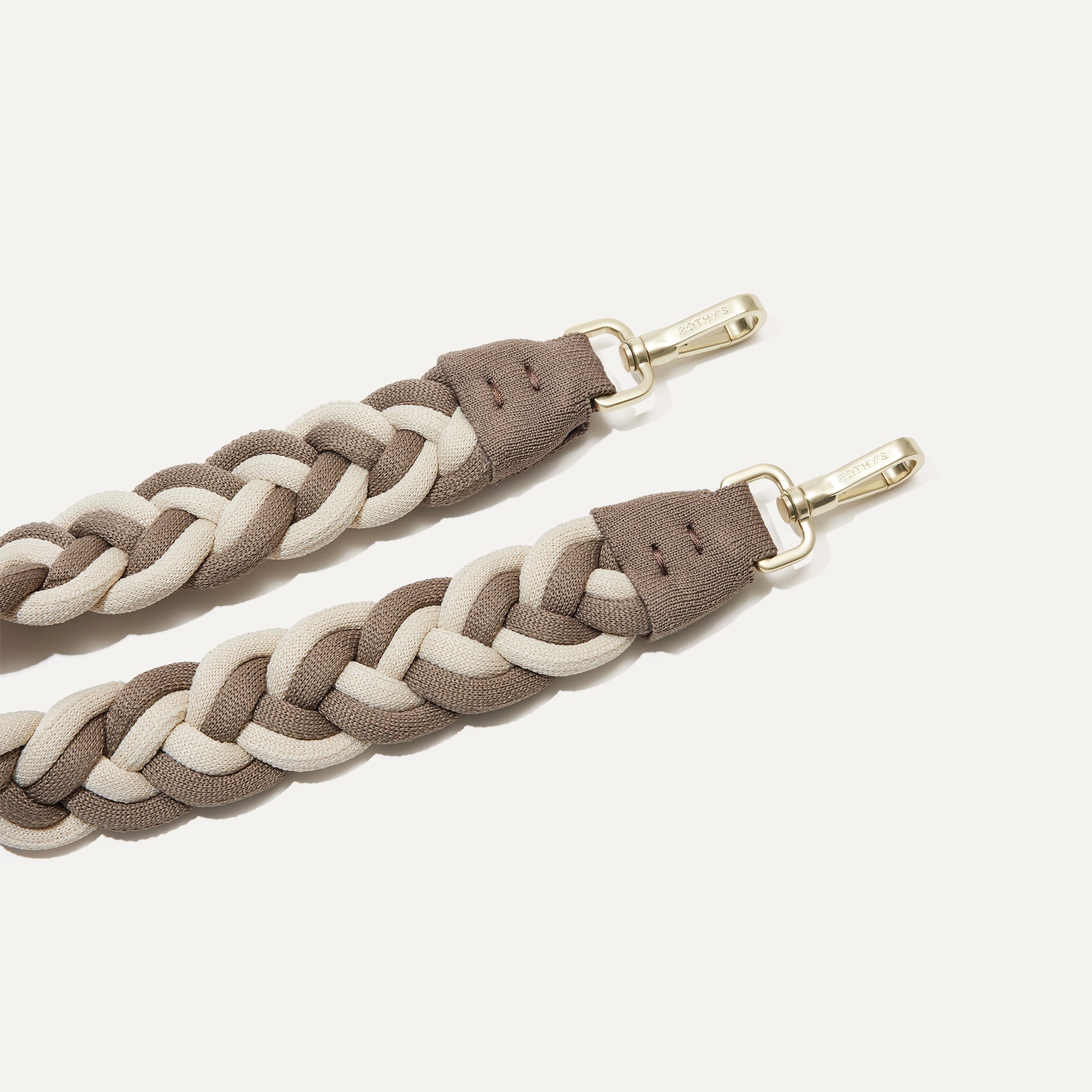 The Shoulder Strap Cream and Cocoa Braid - Image 4