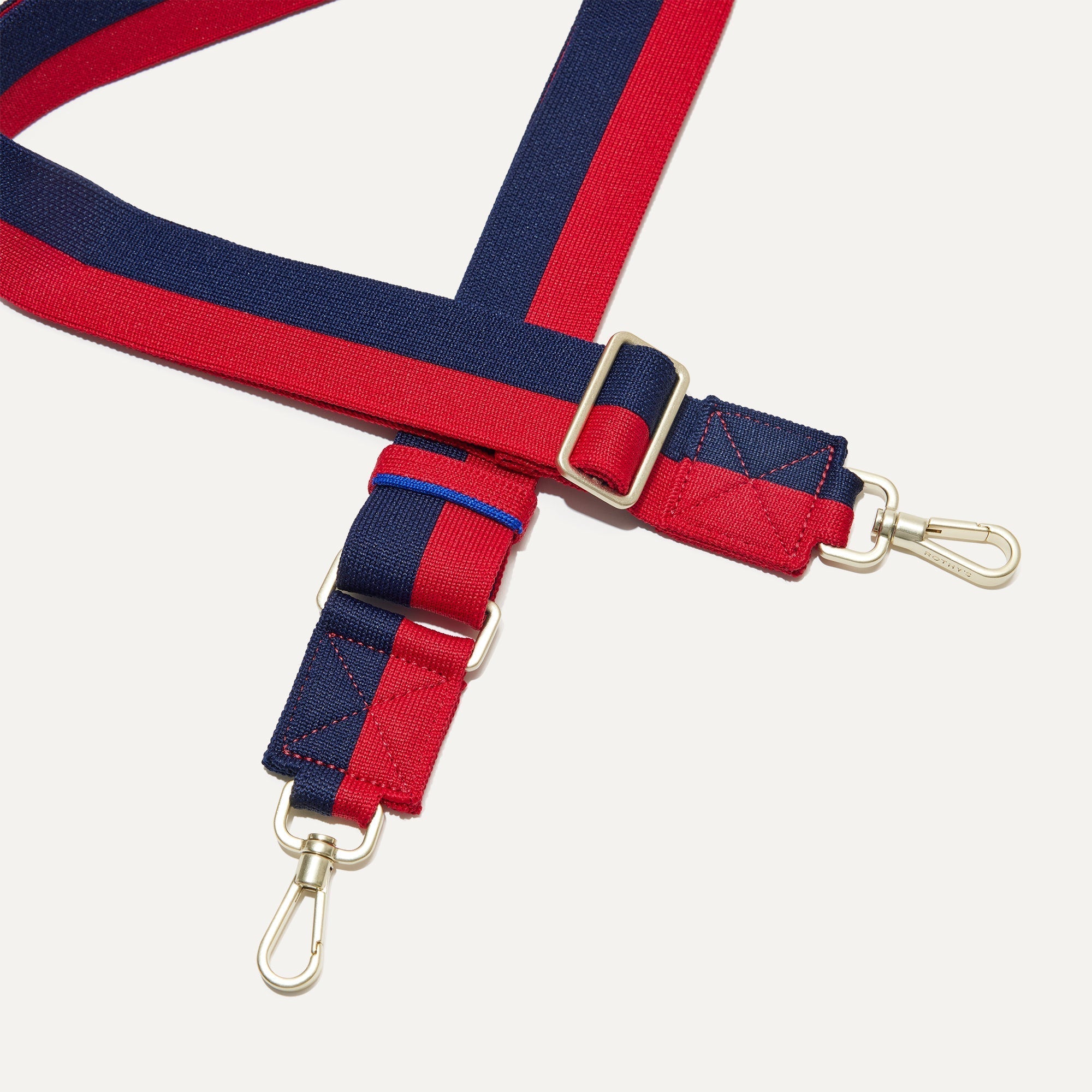 The Crossbody Strap Navy and Red - Image 4