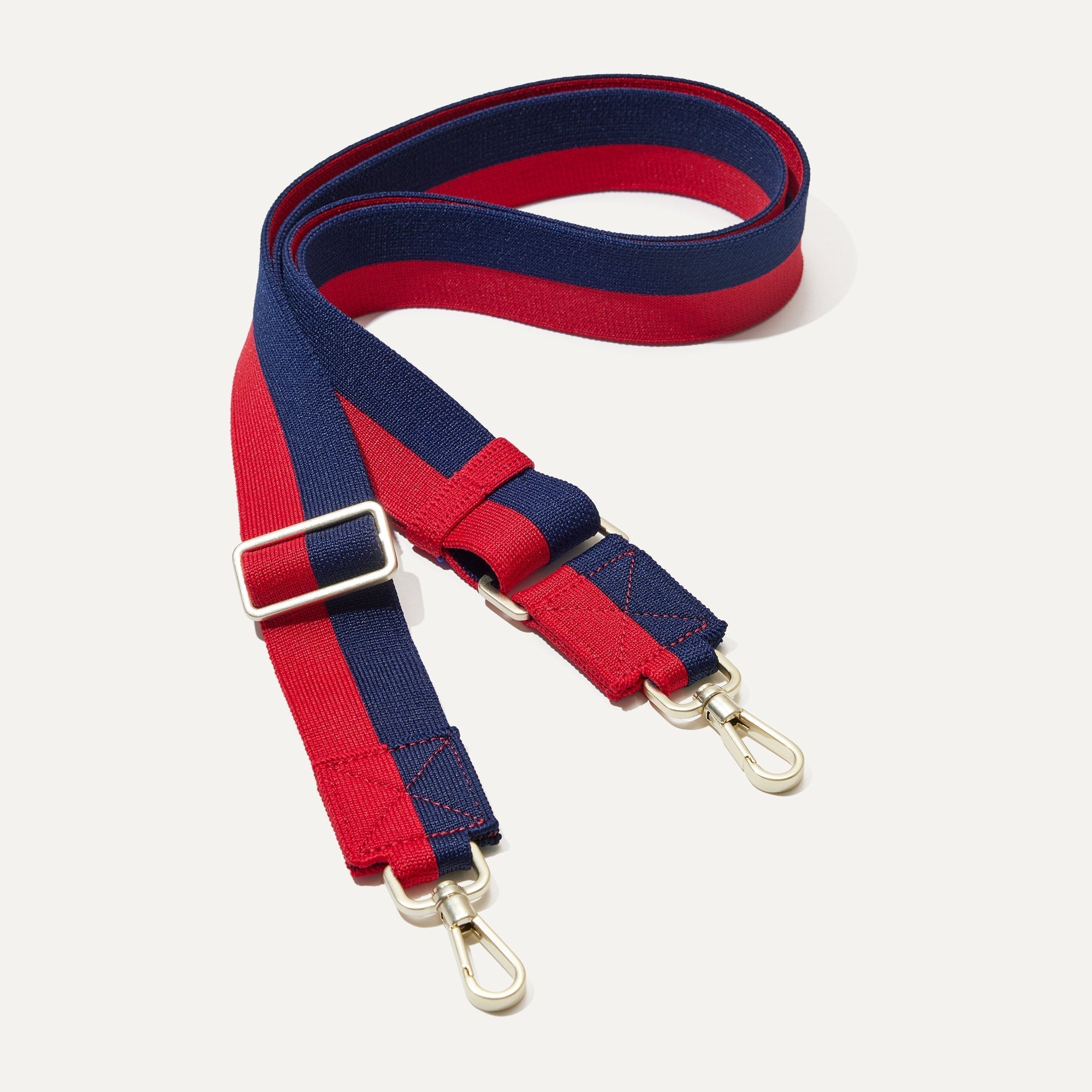 The Crossbody Strap Navy and Red