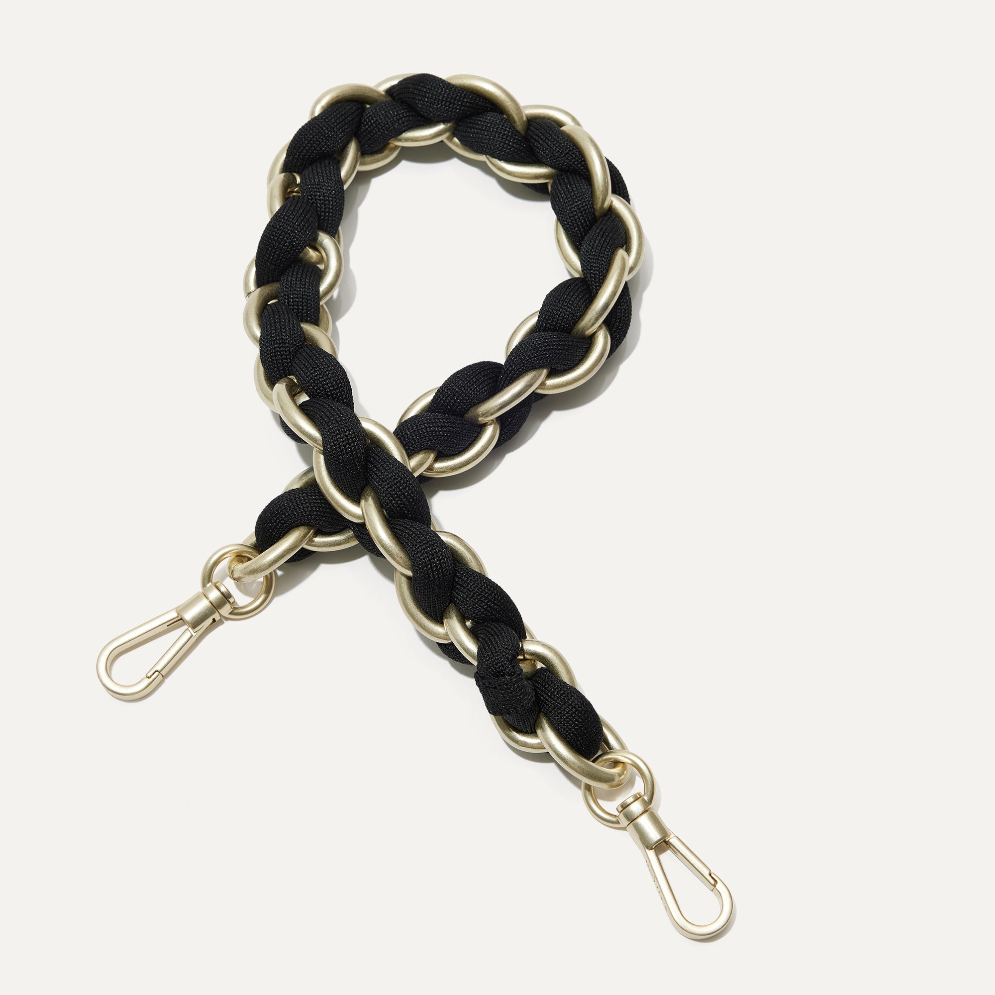 The Shoulder Strap Black Chain