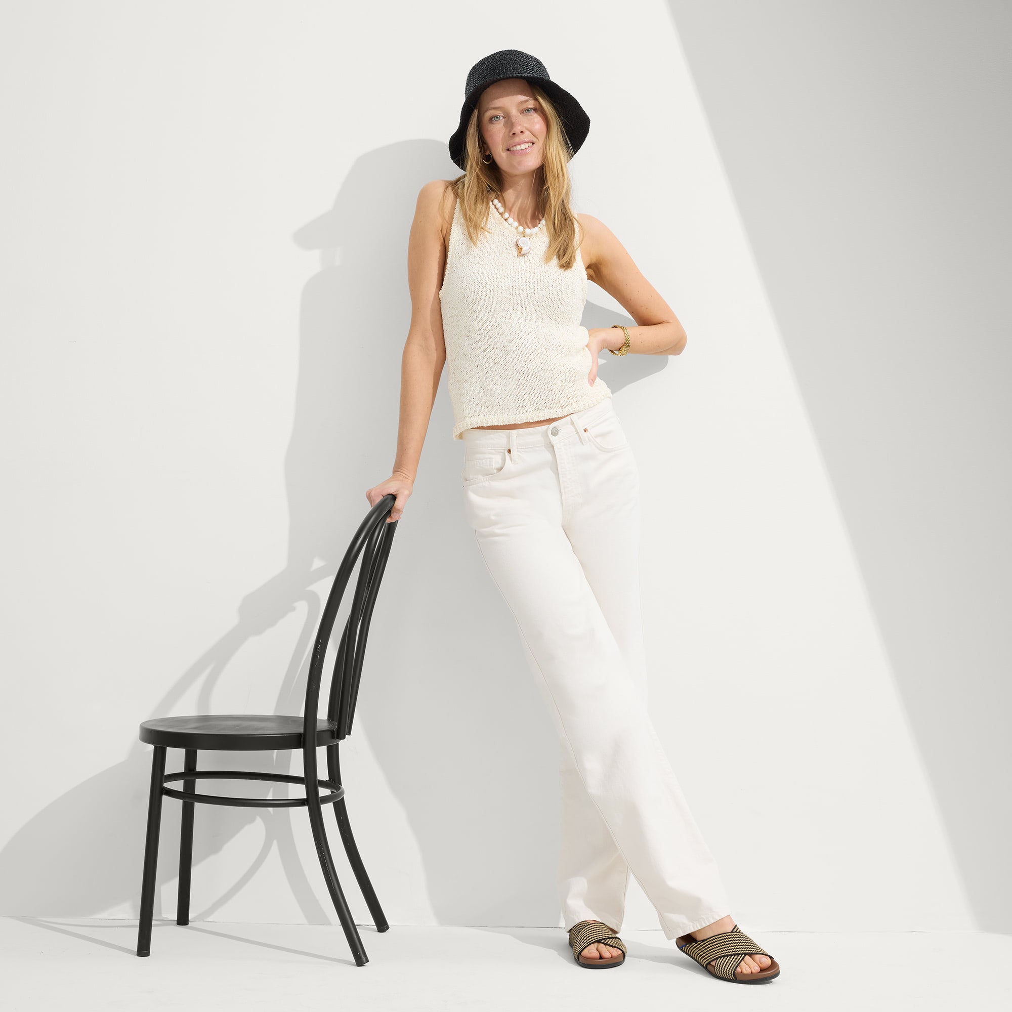 The Weekend Slide Toffee Stripe - Image 3