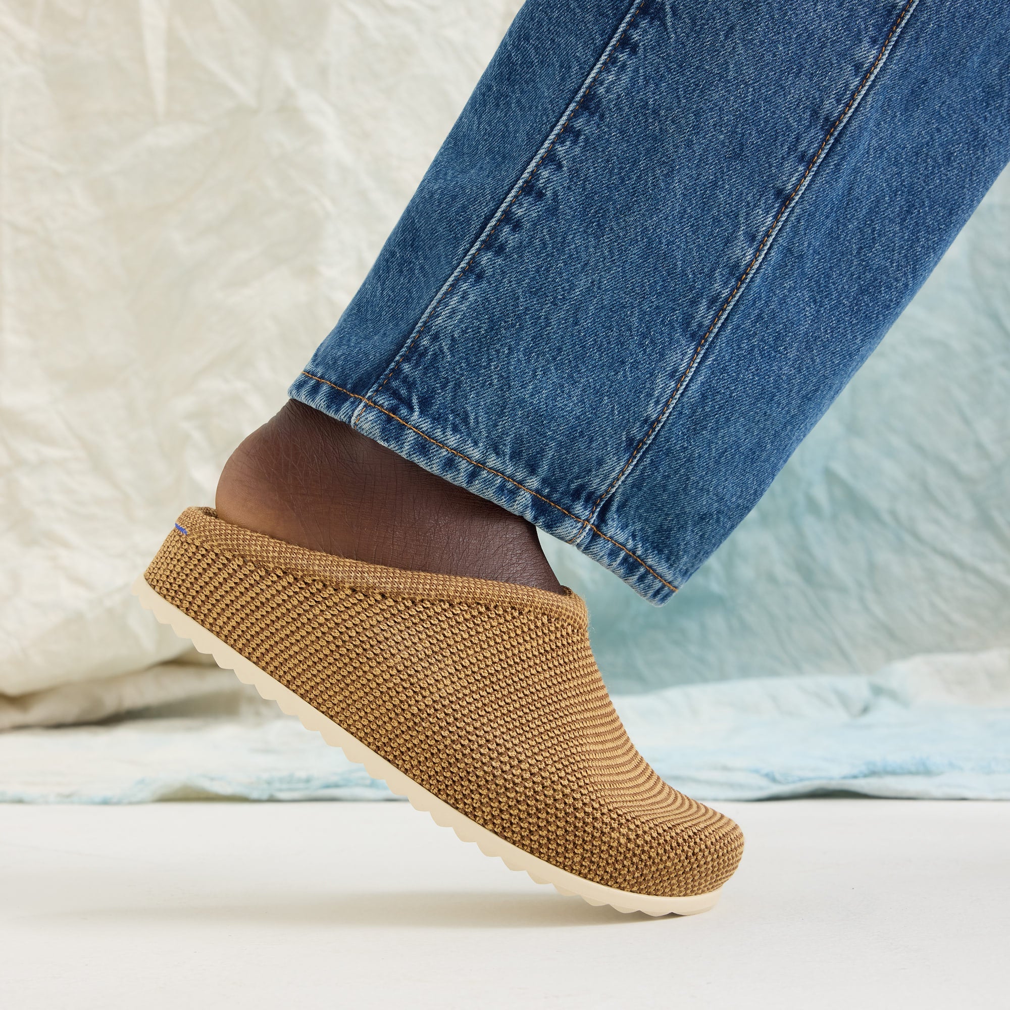 Alternative view of The Casual Clog   Wheat Raffia Knit