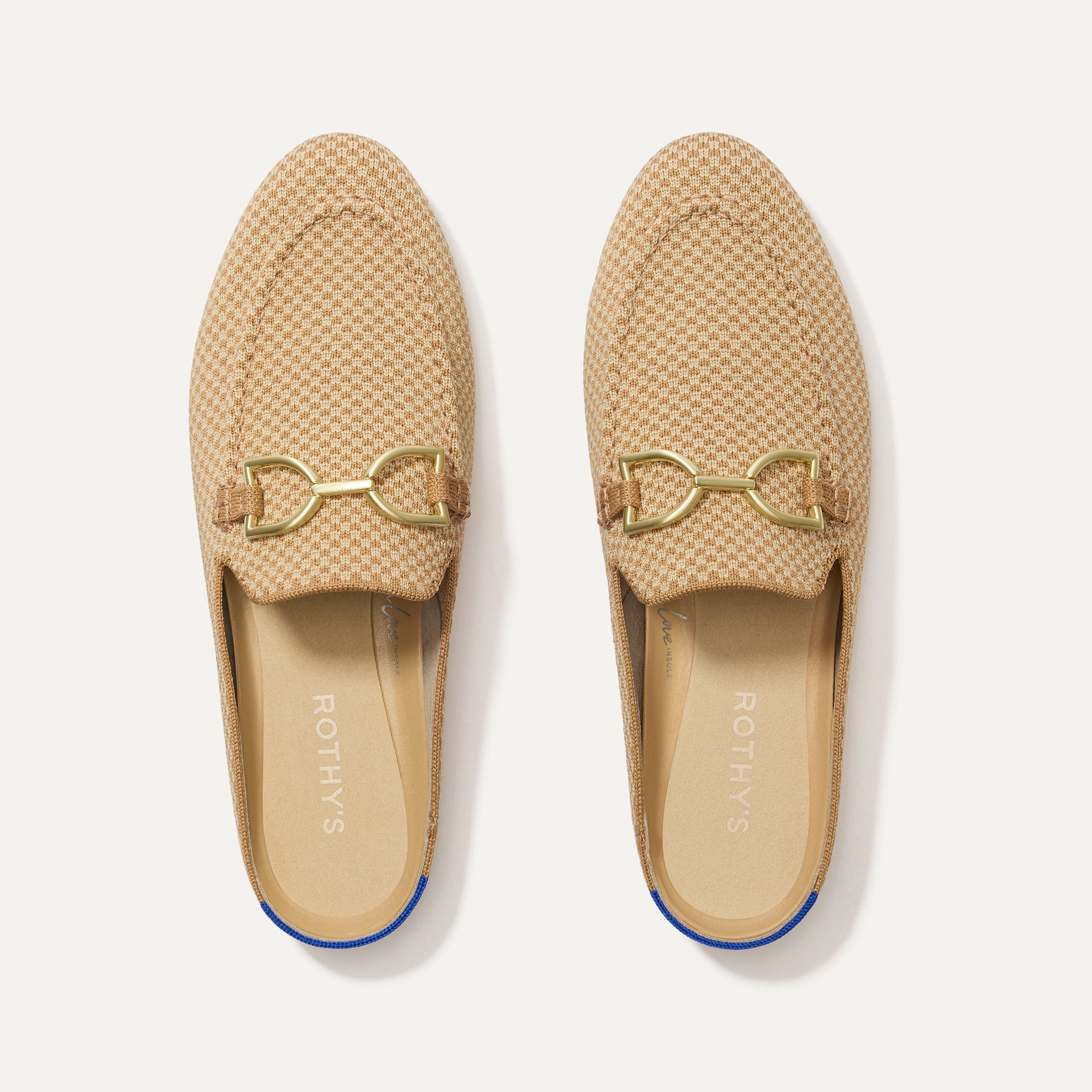 The Double Bit Loafer Mule Waffle Micro Check