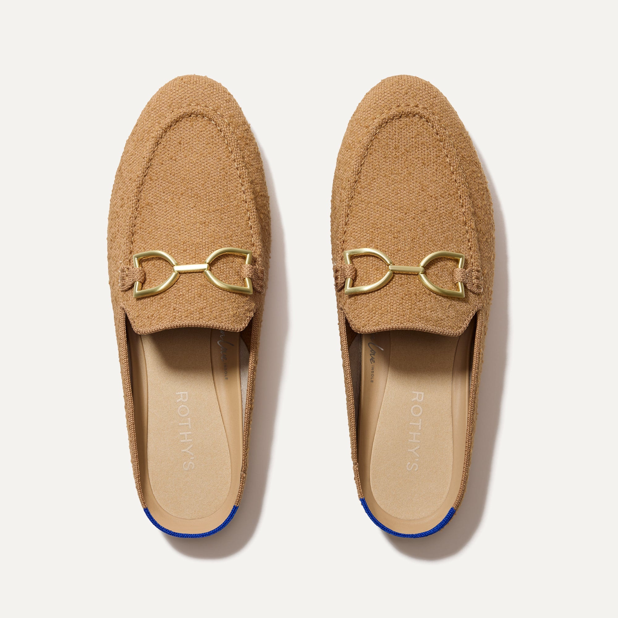 The Double Bit Loafer Mule   Wren Bouclé