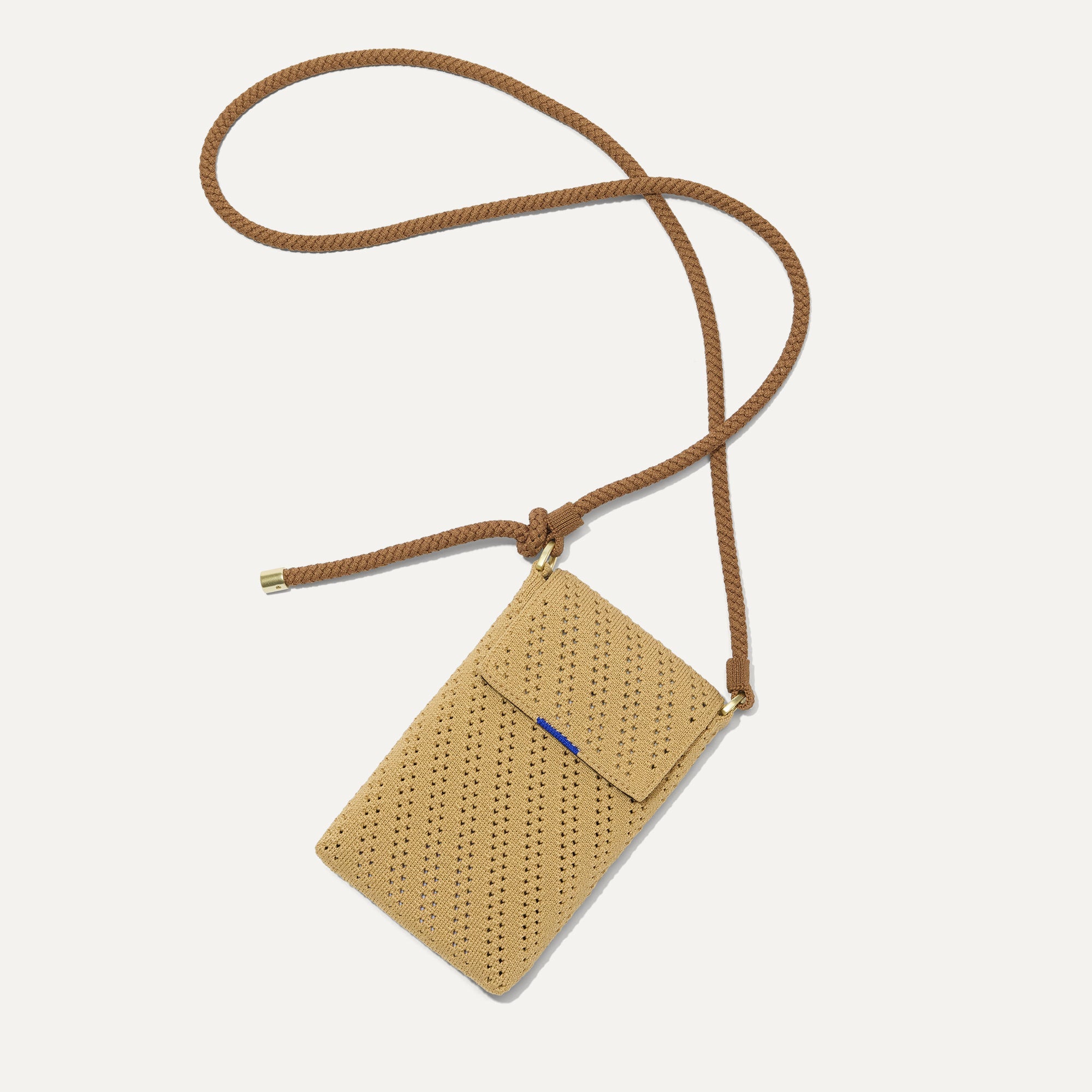 The Phone Crossbody Brown Butter Crochet