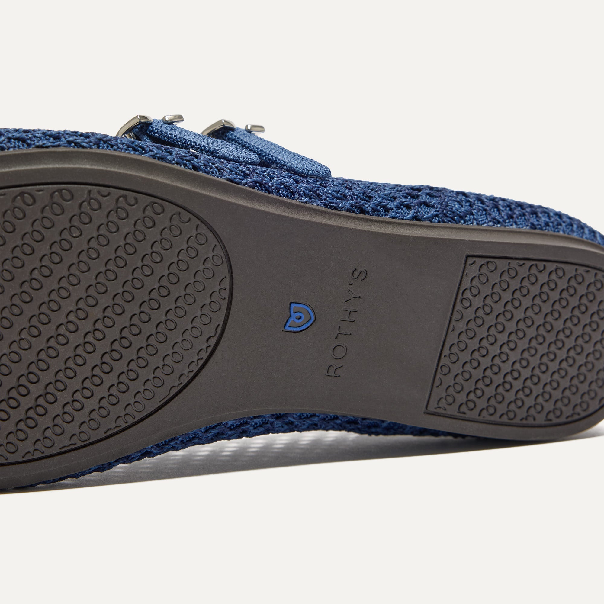 The Double Buckle Mary Jane Blue Mesh - Image 6