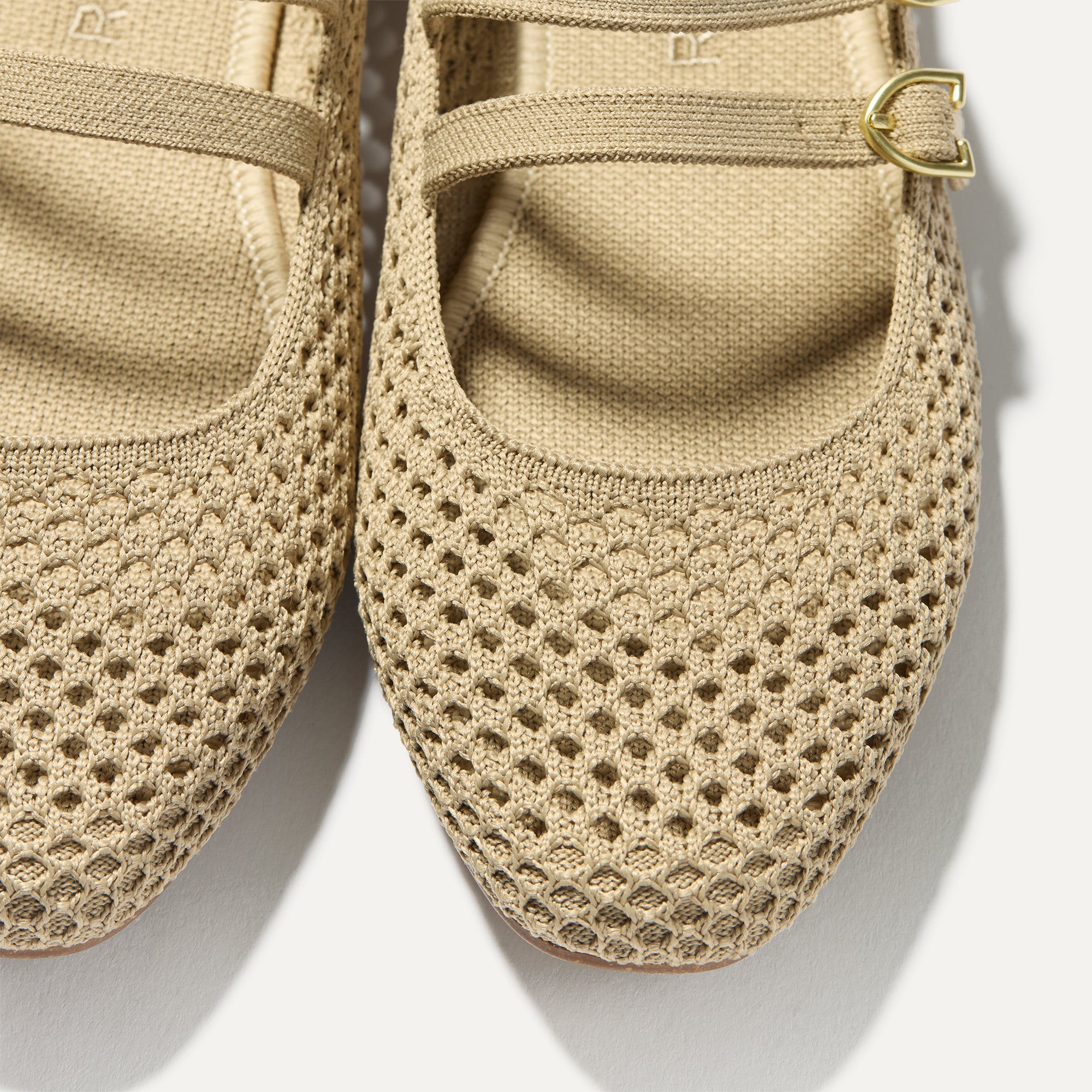 The Double Buckle Mary Jane Dune Mesh - Image 4