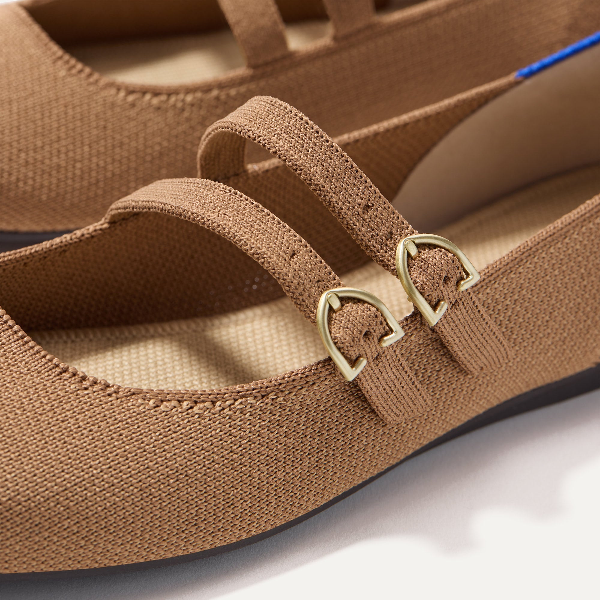 Alternative view of The Double Buckle Mary Jane   Java Chip