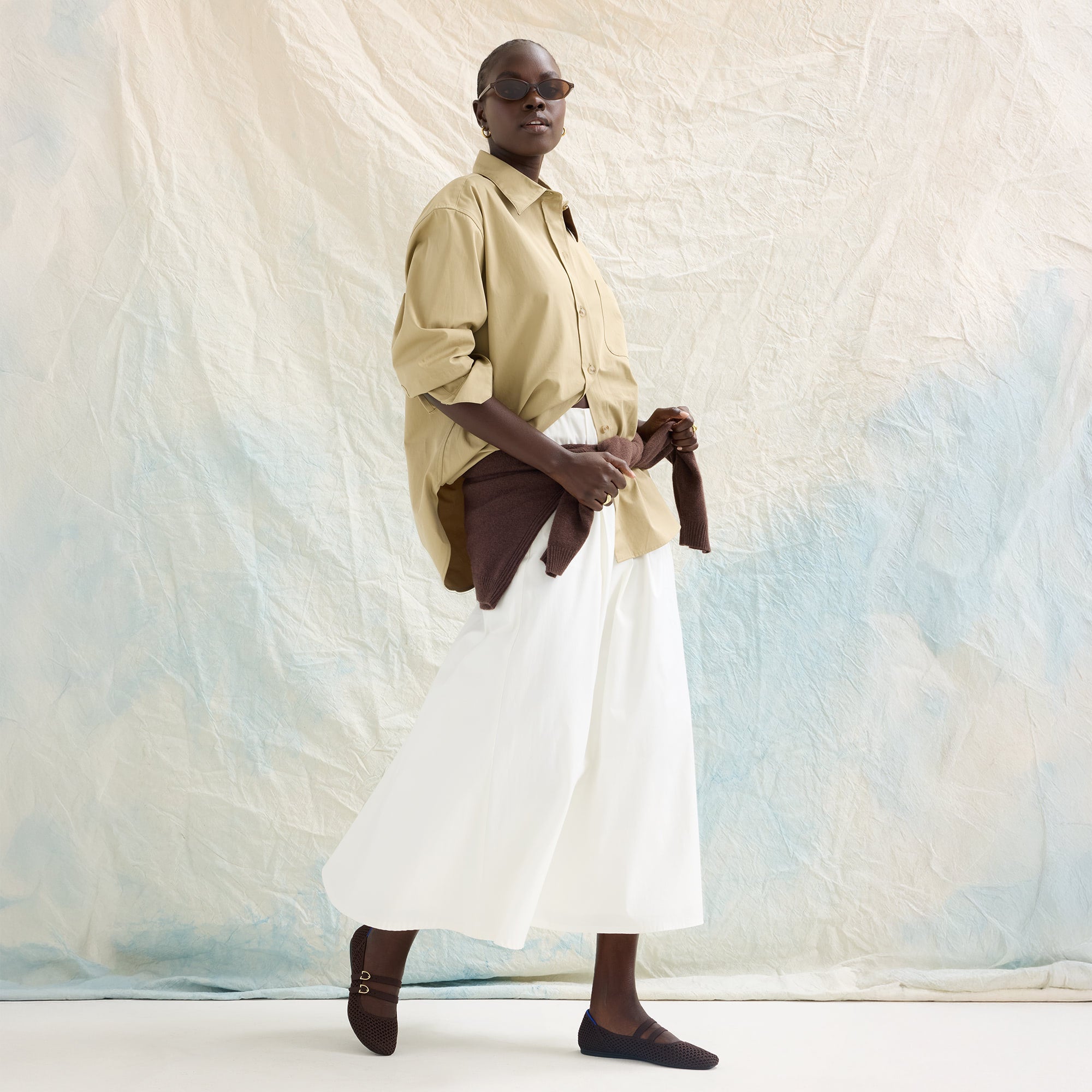 The Double Buckle Mary Jane Chocolate Mesh - Image 3