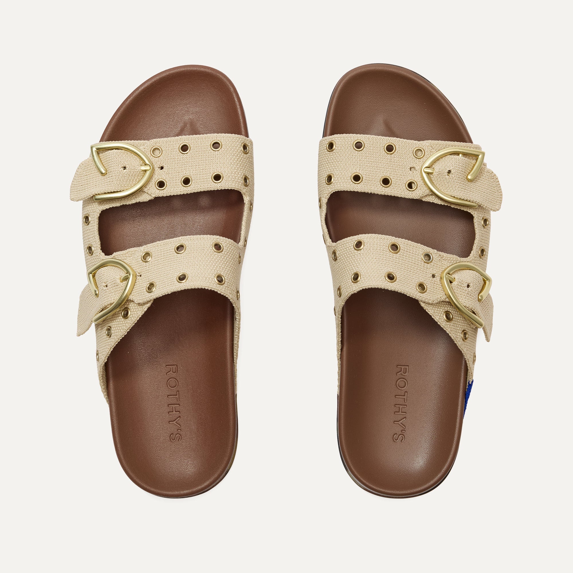The Buckle Slide Eyelet Wheat