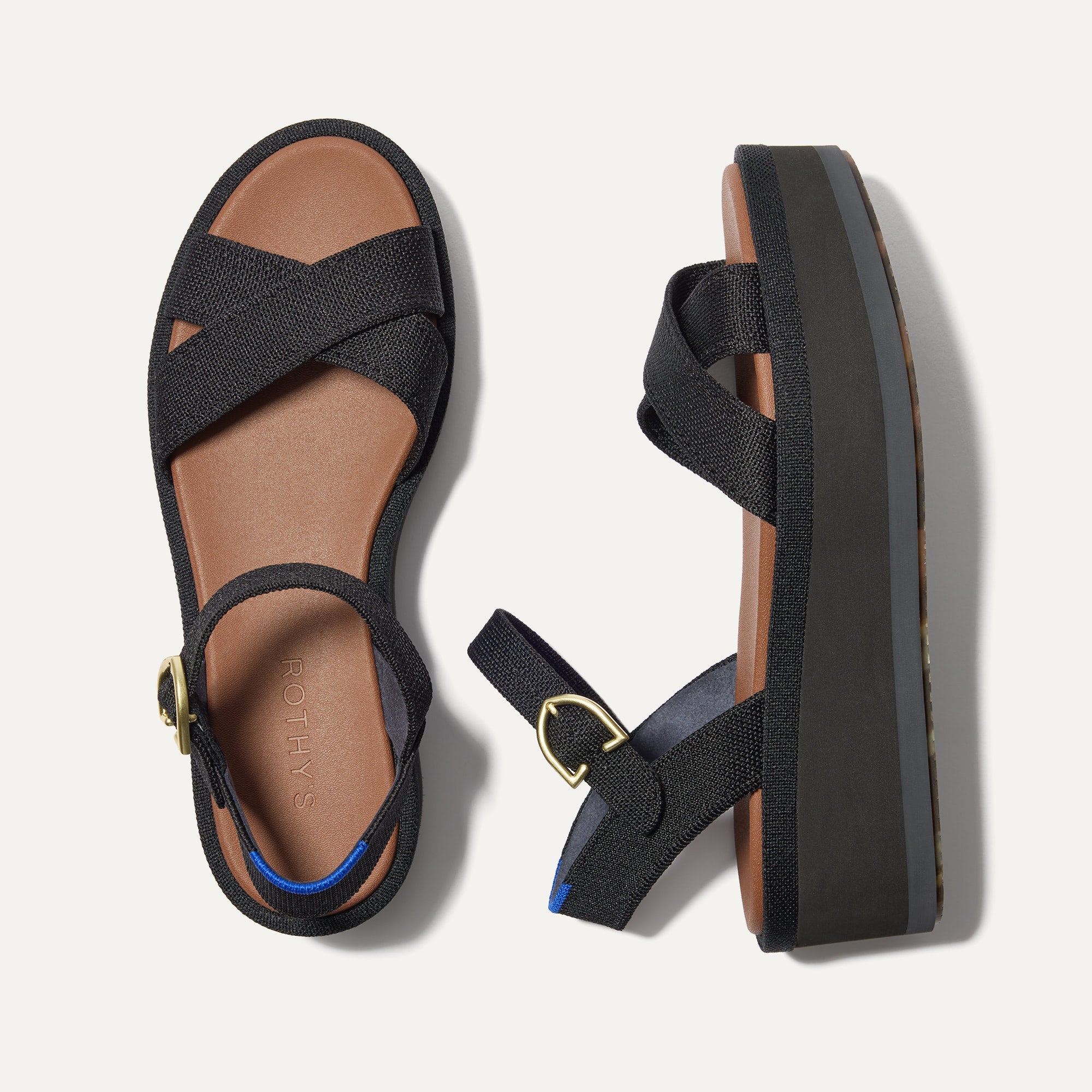 Alternative view of The Criss Cross Lightweight Wedge Sandal