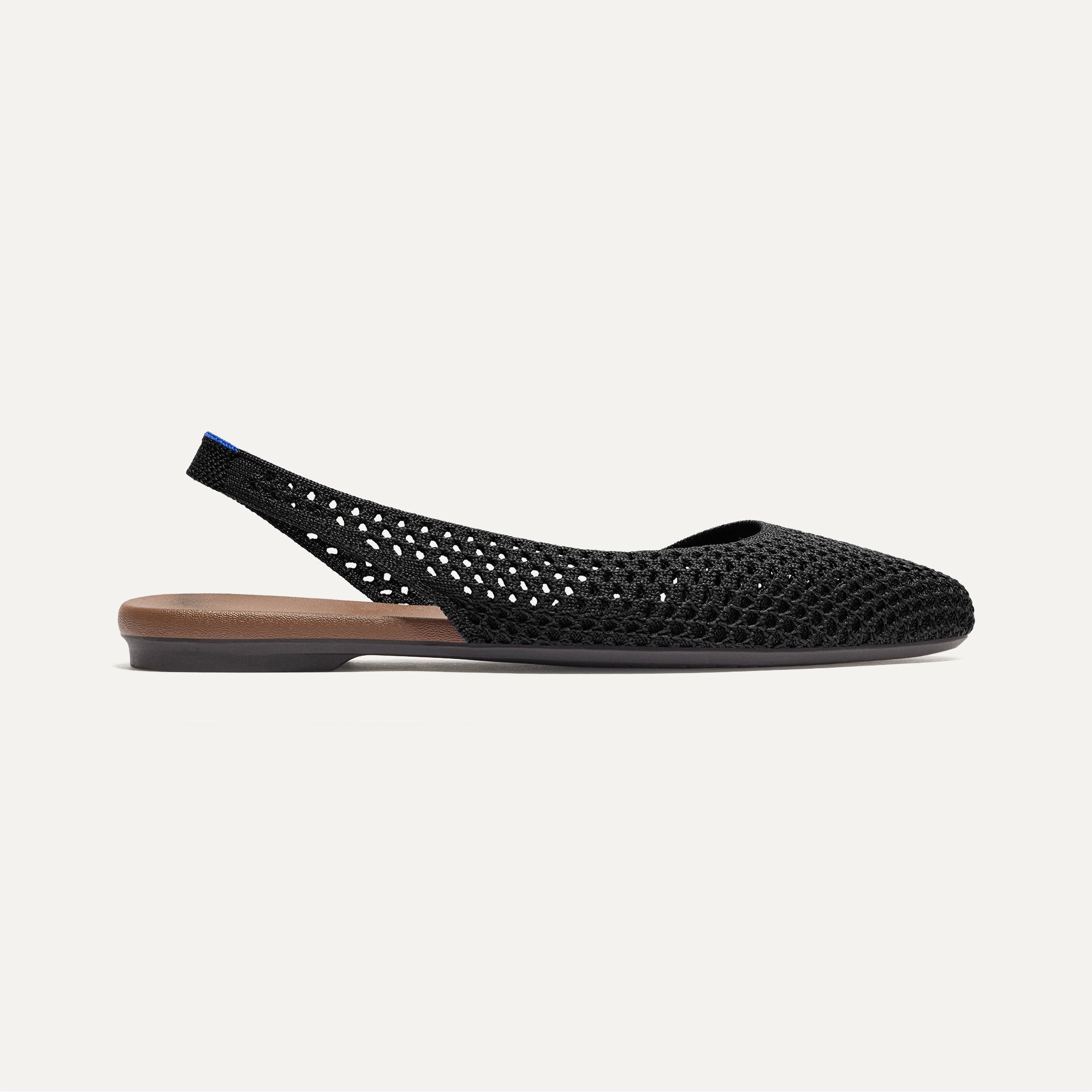 The Almond Slingback Black Mesh - Image 5