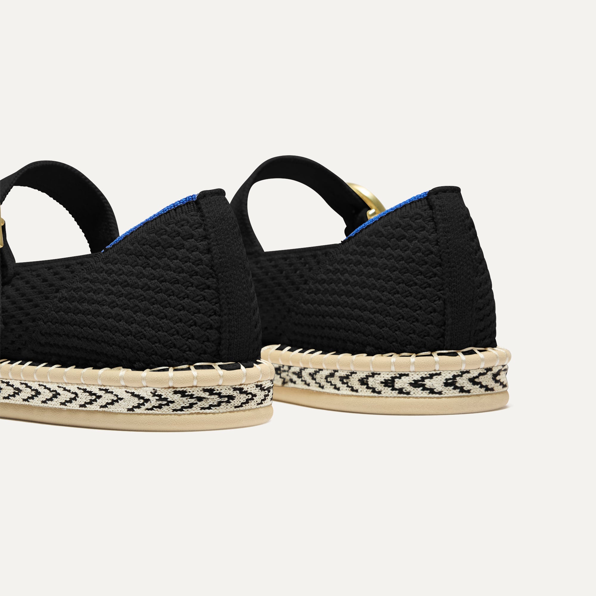 The Espadrille Mary Jane Black - Image 4