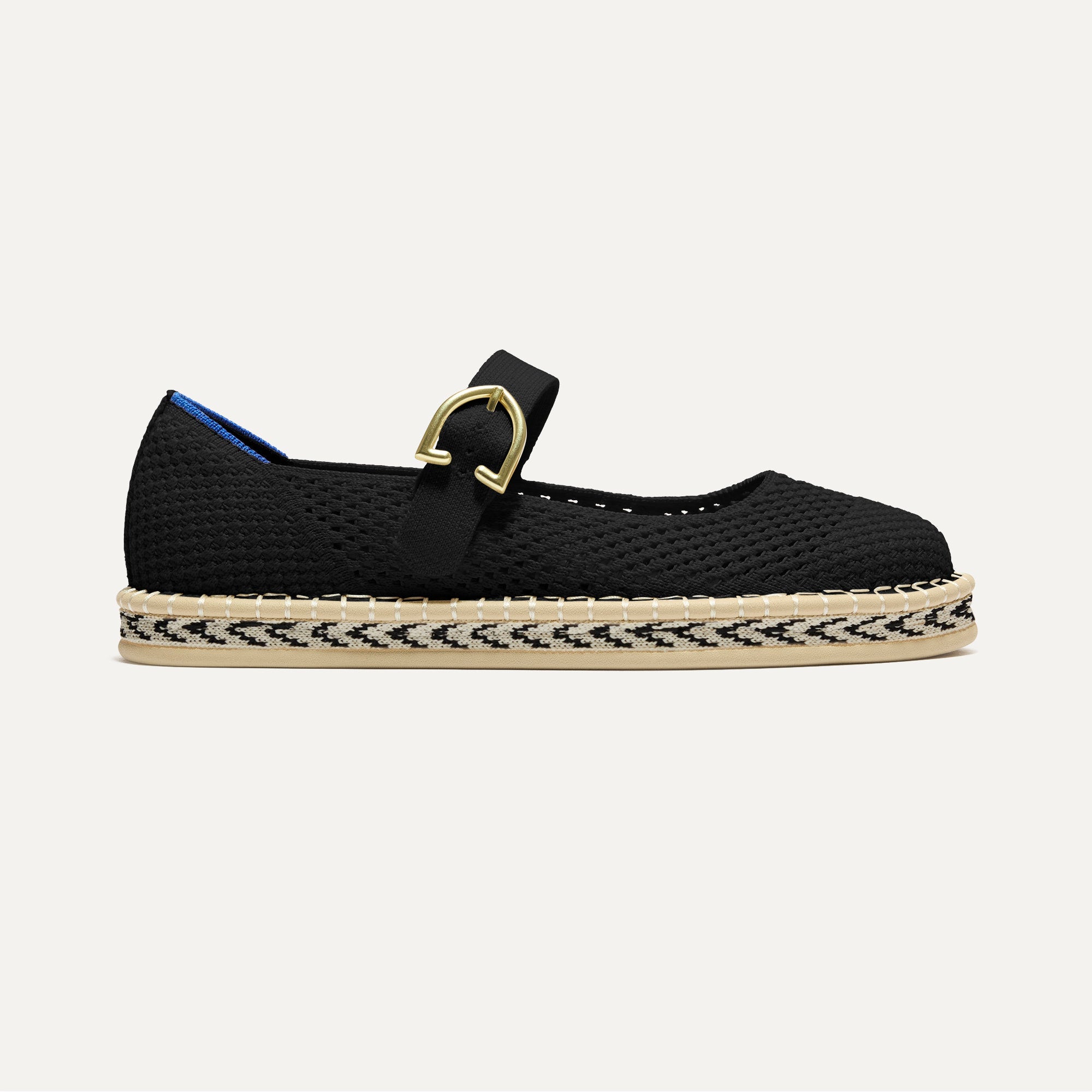 The Espadrille Mary Jane Black - Image 6