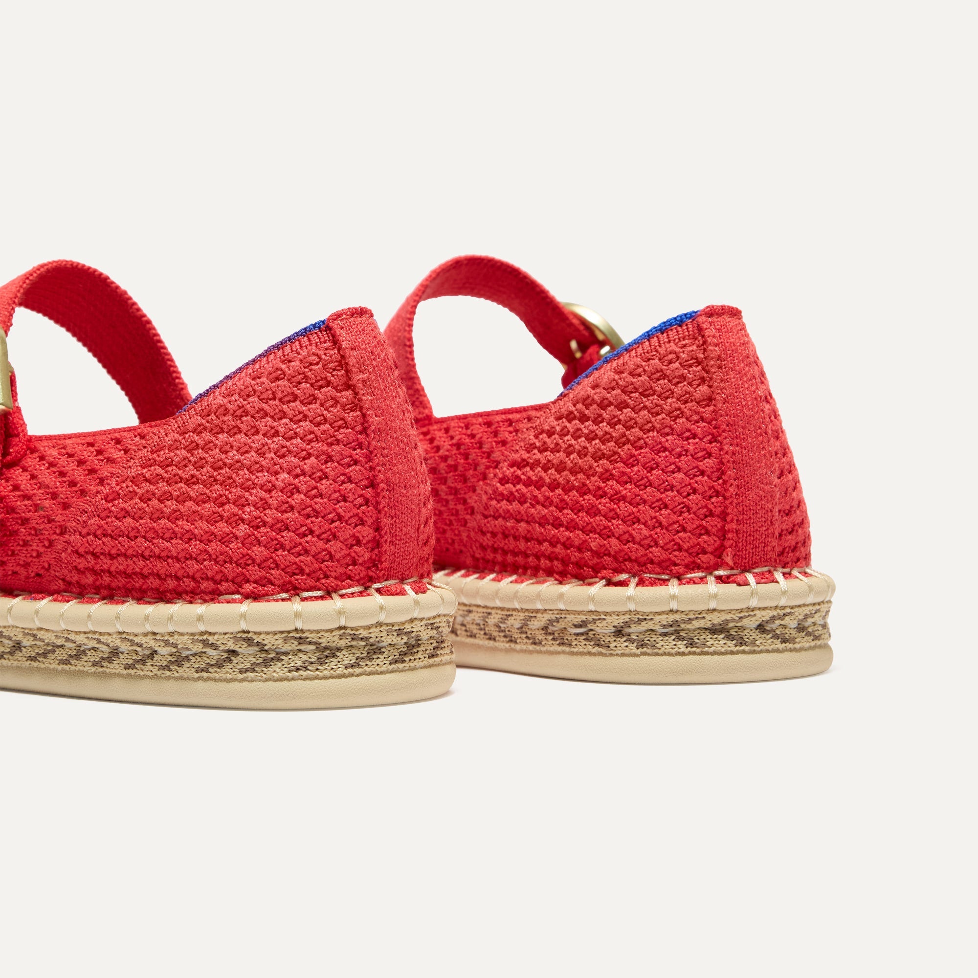 The Espadrille Mary Jane Red Hot - Image 4