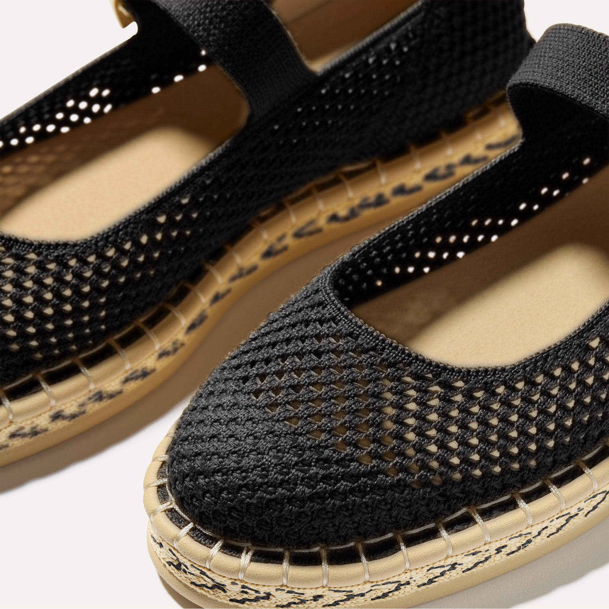 The Espadrille Mary Jane Black - Image 7
