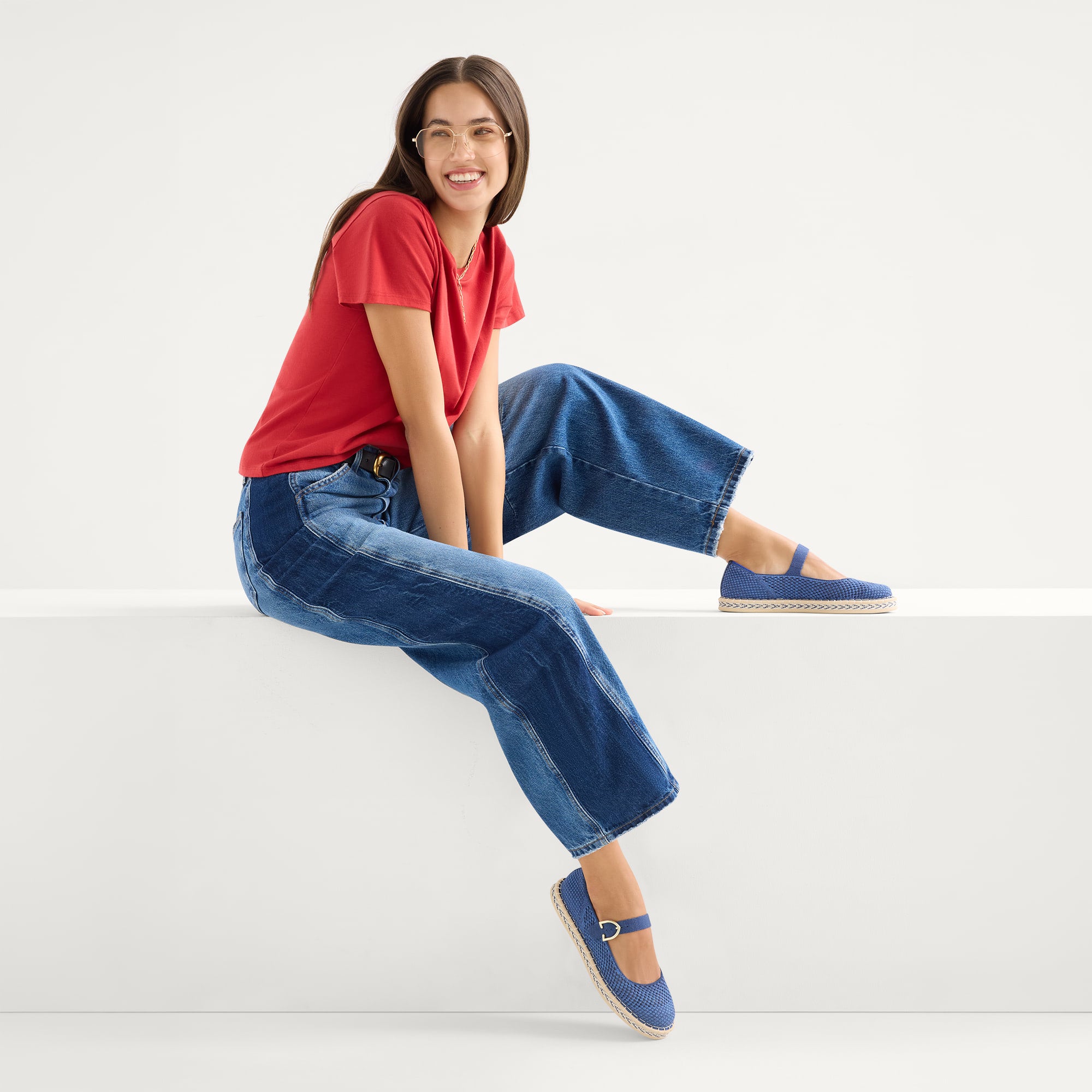 The Espadrille Mary Jane Blue Breeze - Image 3