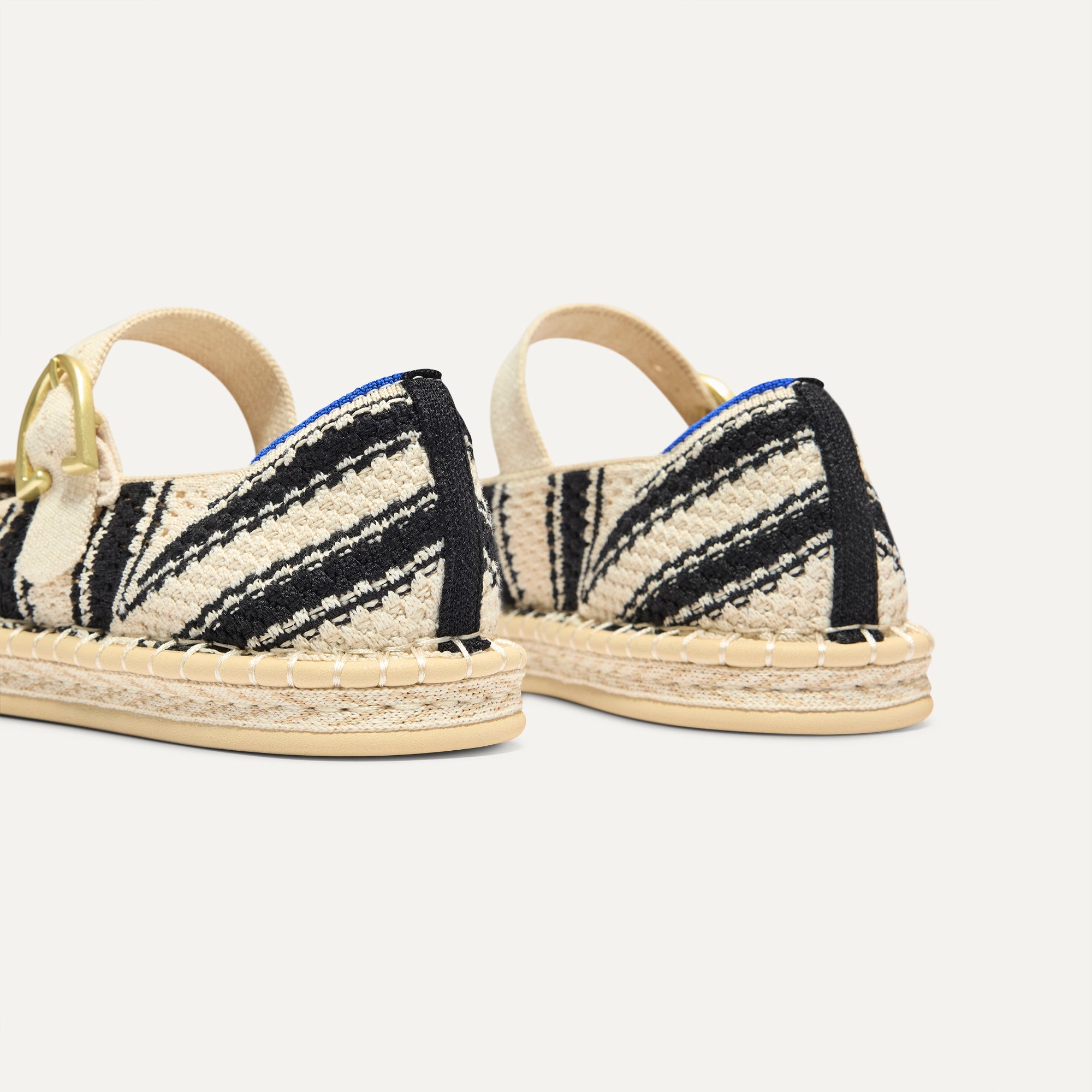 The Espadrille Mary Jane Compass Stripe - Image 4