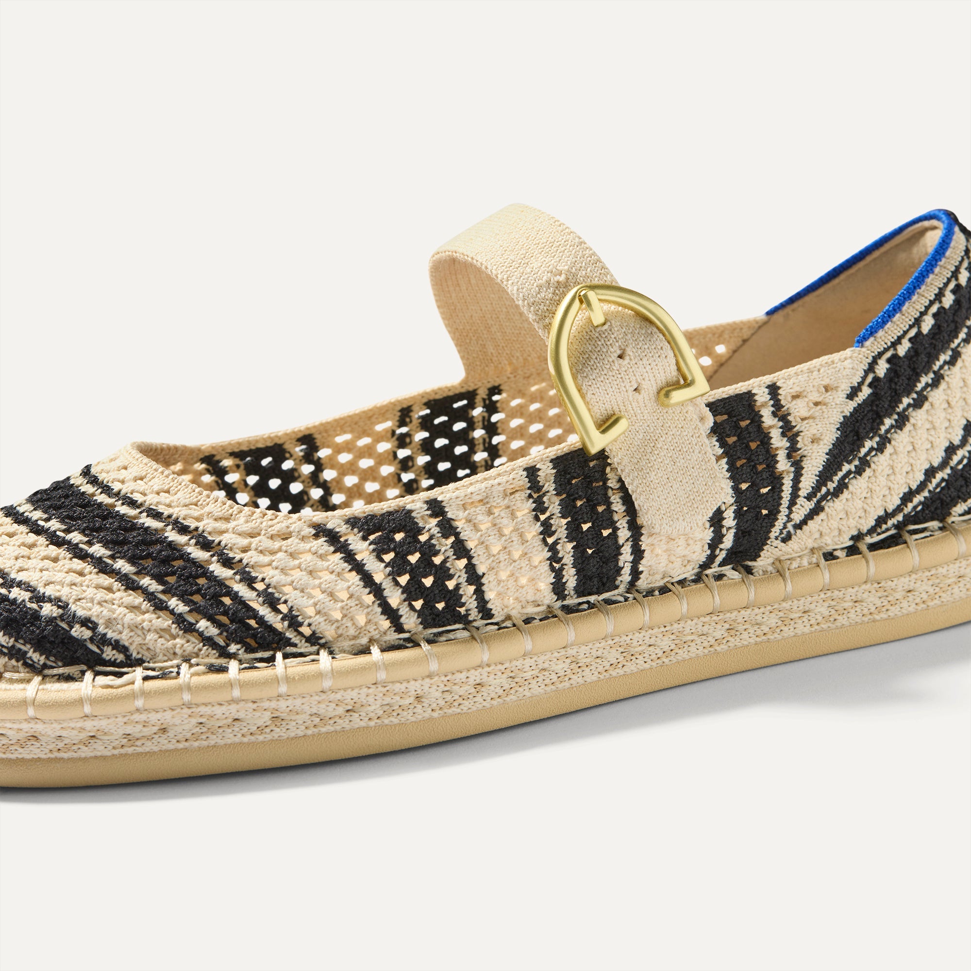 The Espadrille Mary Jane Compass Stripe - Image 7