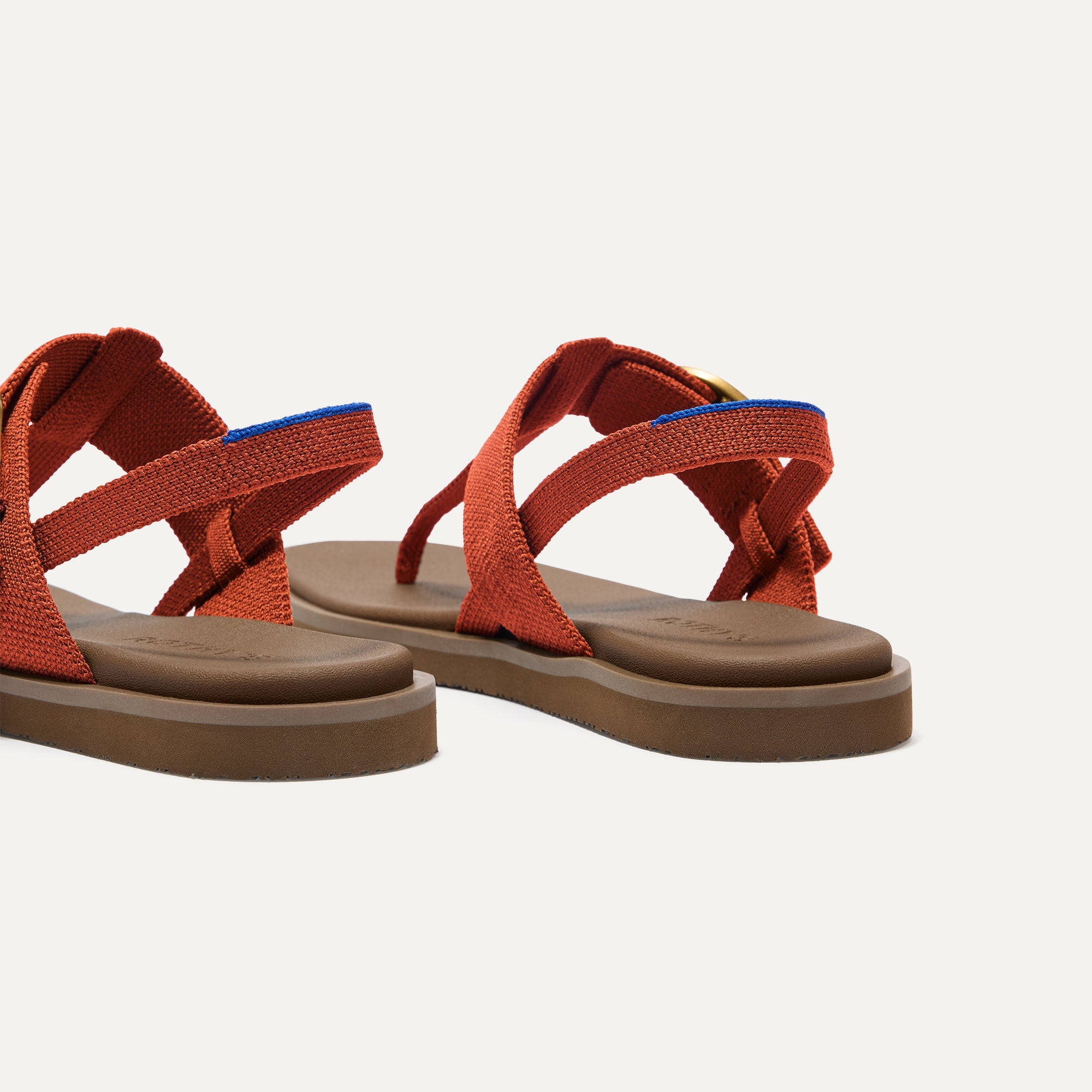 The T Strap Sandal Brick - Image 3