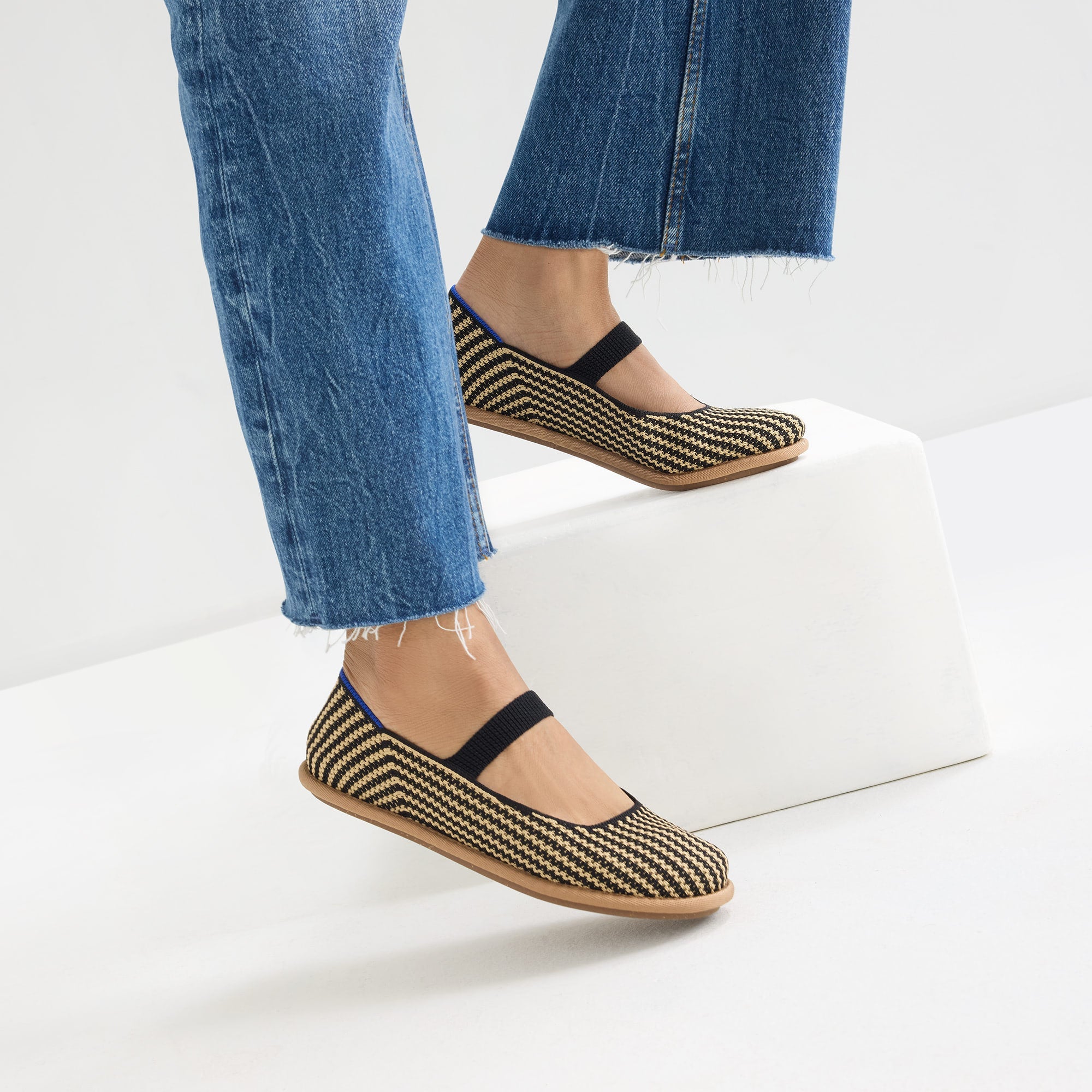 Alternative view of The Cruiser Mary Jane   Toffee Stripe