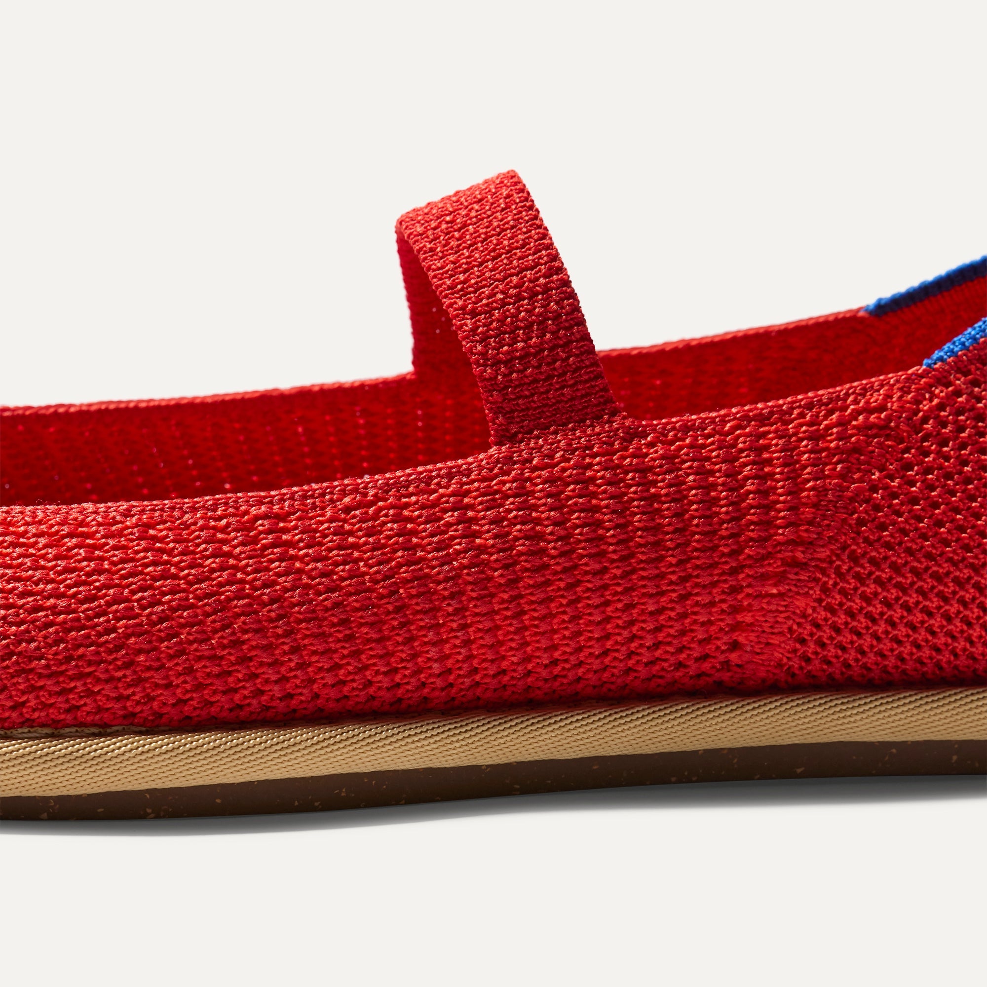 The Cruiser Mary Jane   Poppy Raffia Knit - Image 4