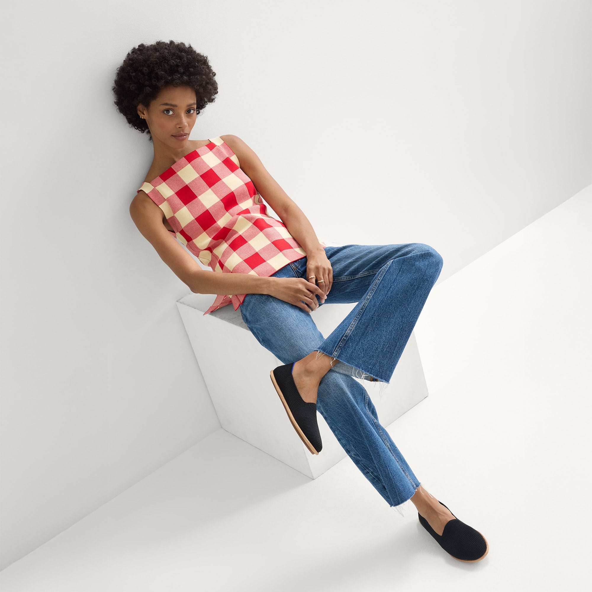 The Cruiser Loafer Black Raffia Knit - Image 3