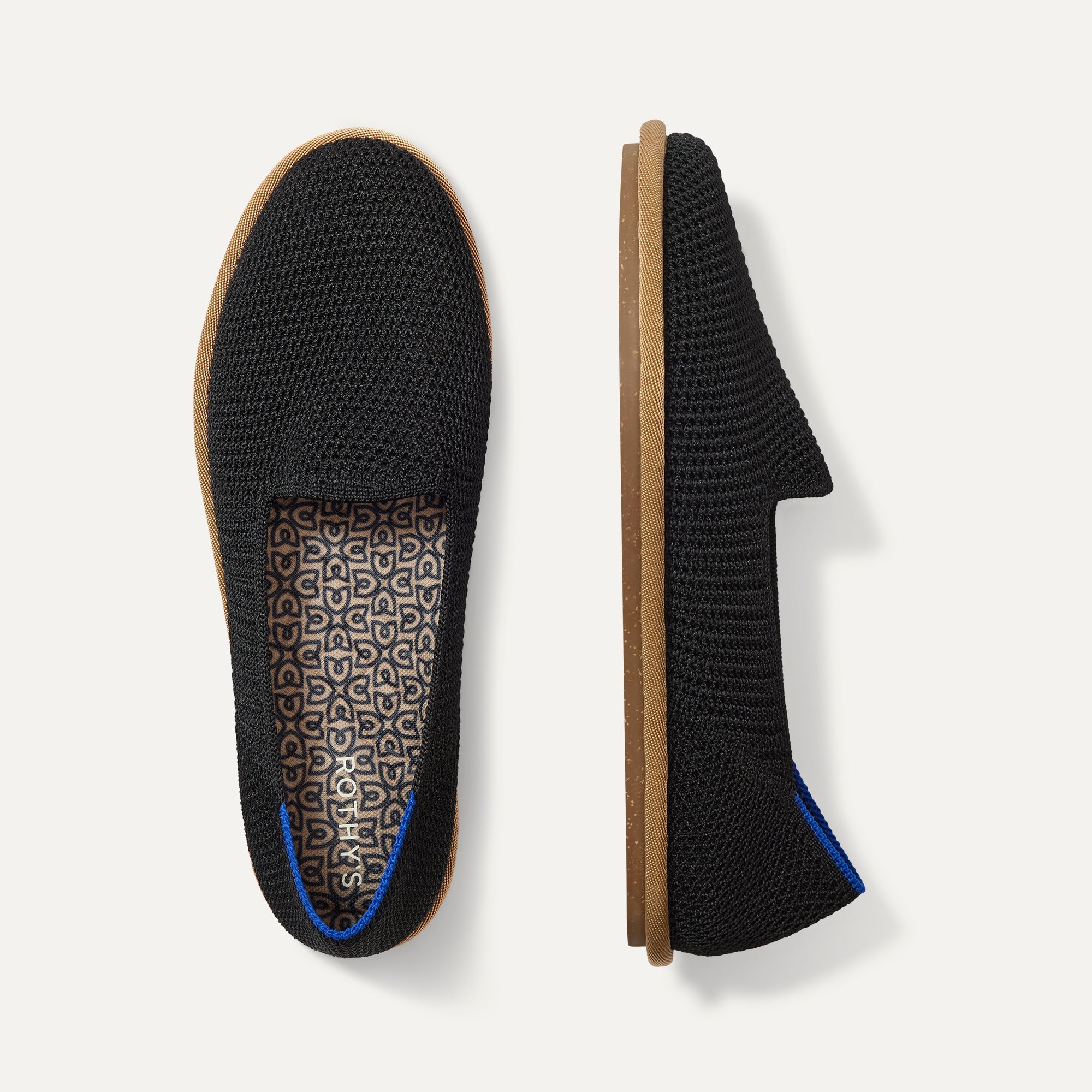 The Cruiser Loafer   Black Raffia Knit