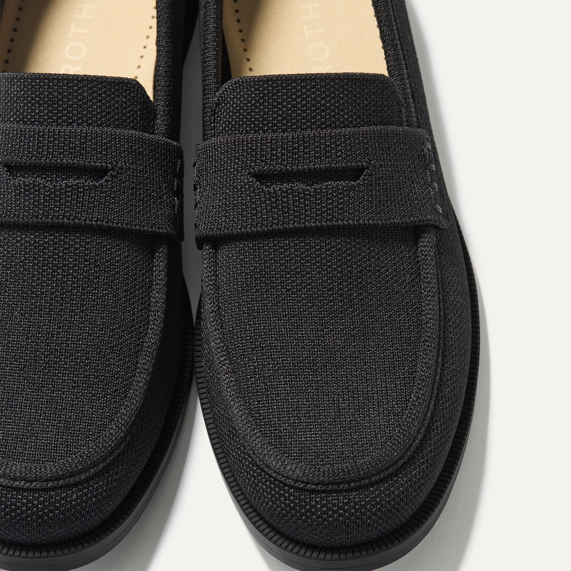 Alternative view of The Penny Loafer   Black