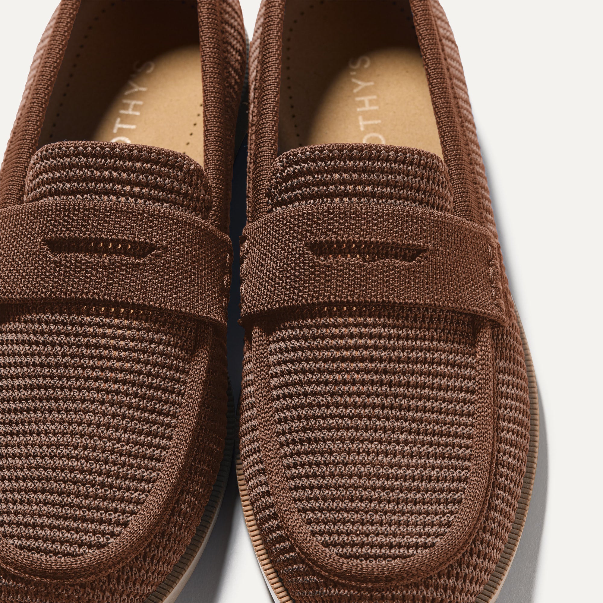The Penny Loafer Cinnamon Raffia Knit - Image 4