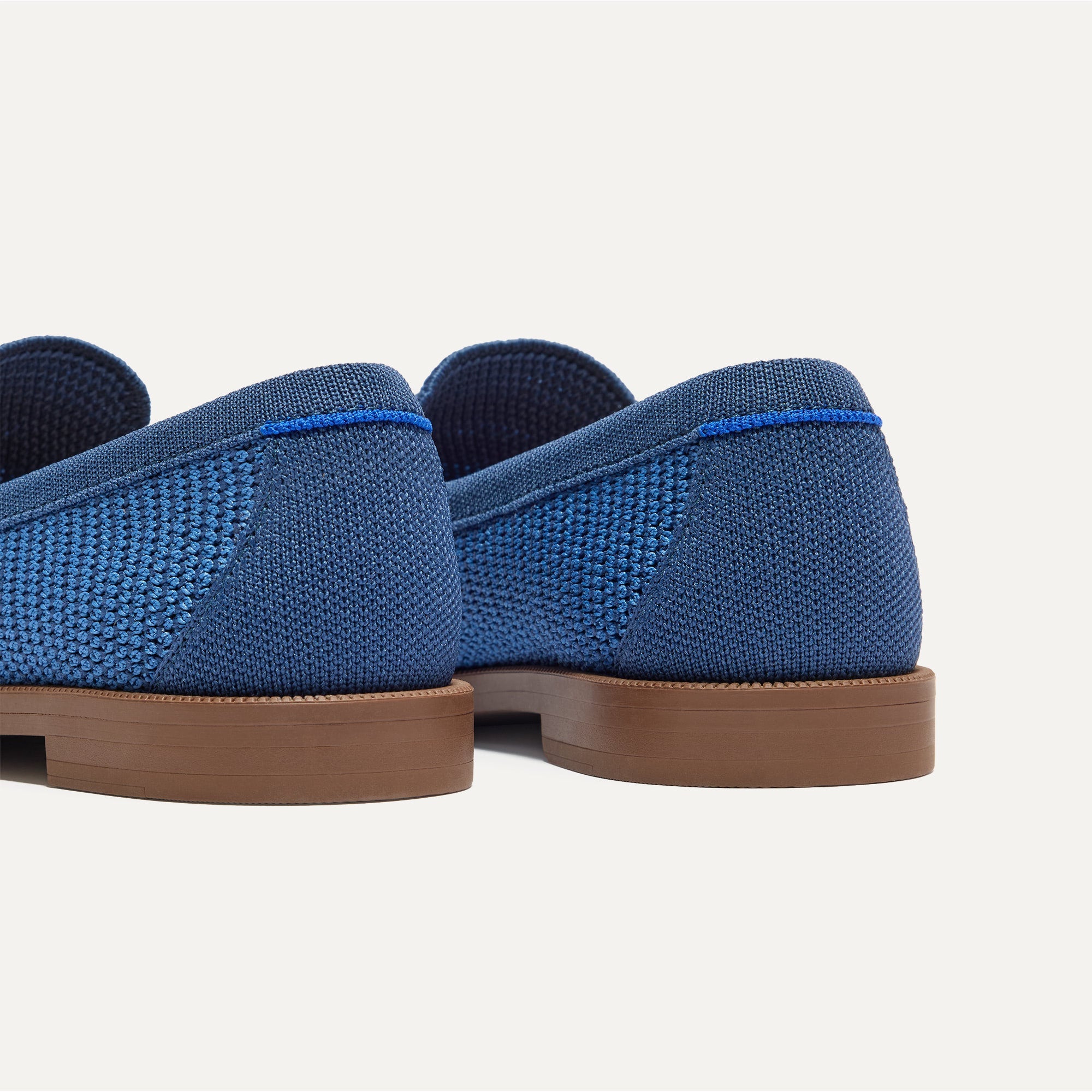 The Penny Loafer Blue Raffia Knit - Image 5