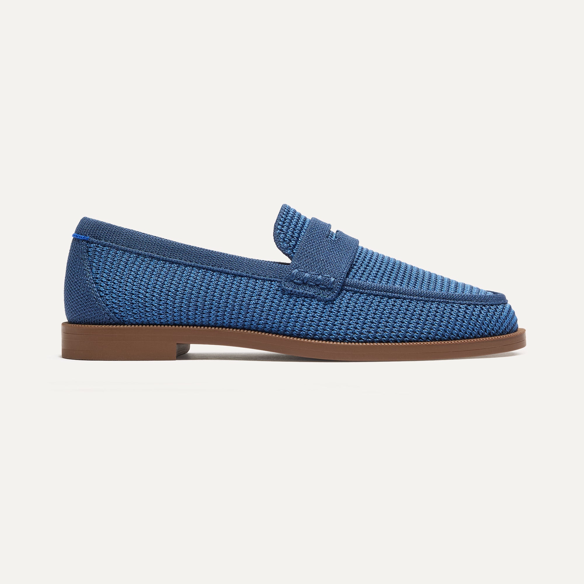 The Penny Loafer Blue Raffia Knit - Image 6