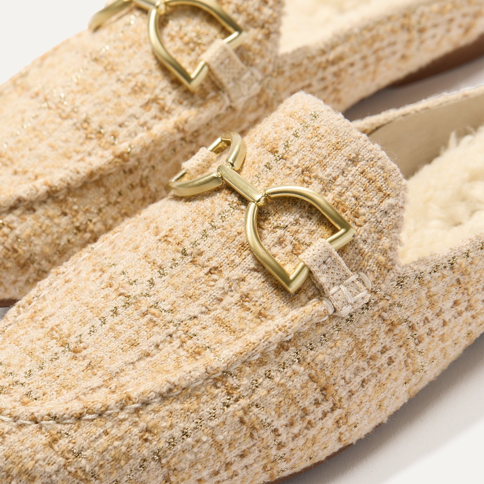 Alternative view of The Cozy Bit Loafer Mule   Moonlit Tweed