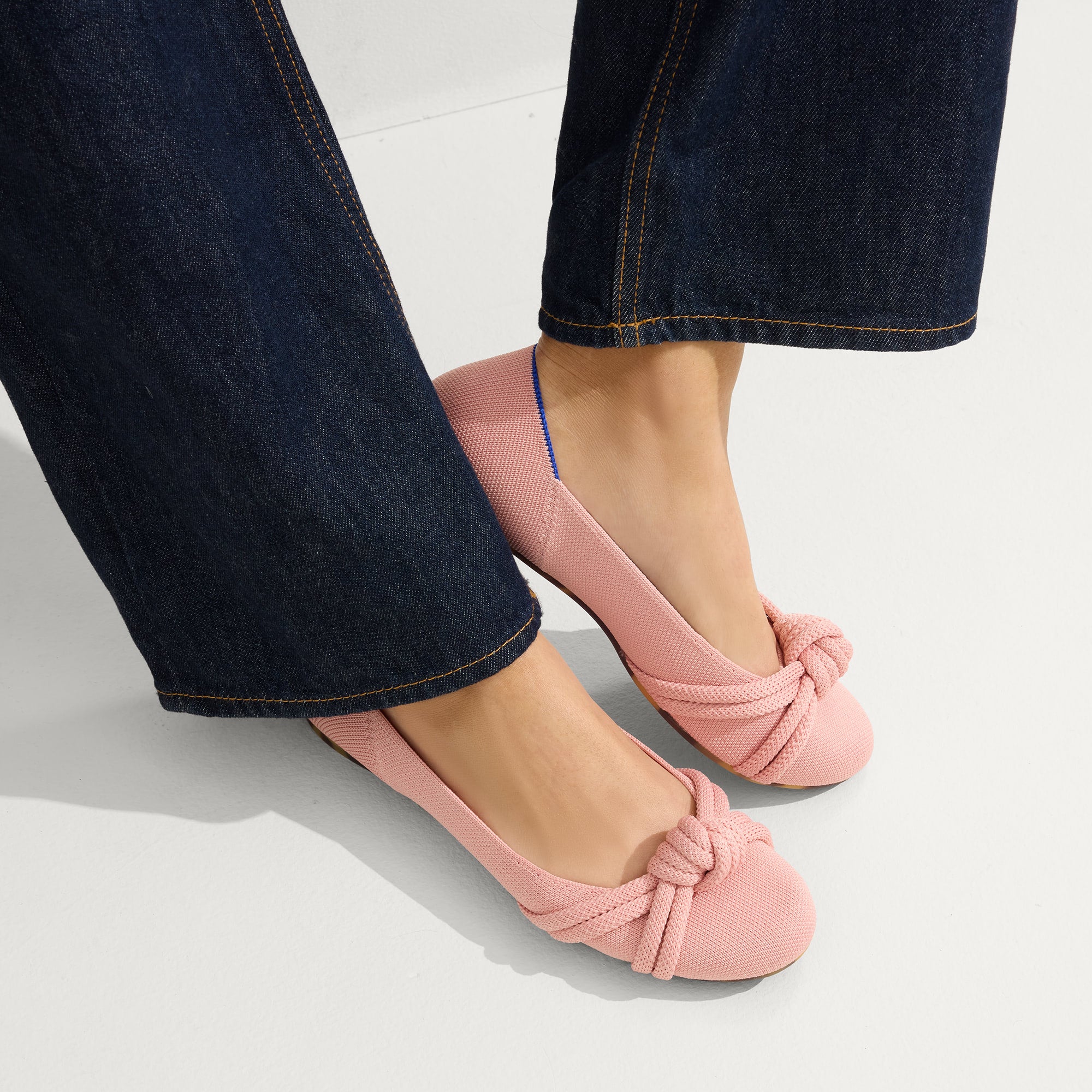 The Knot Ballet Flat Peony - Image 3