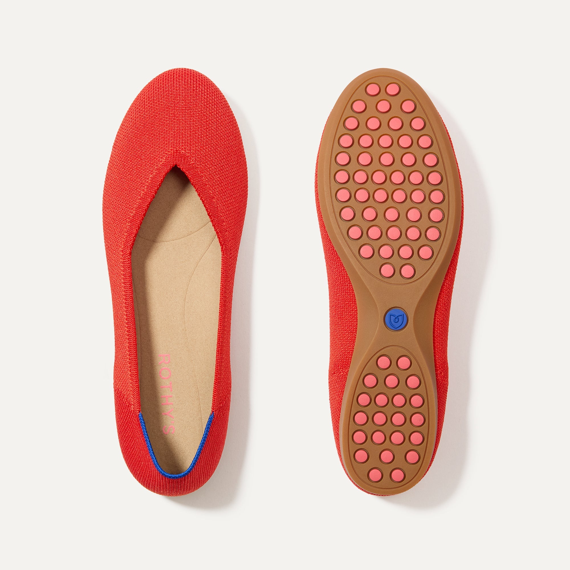 The Daily Flat Showstopper Red