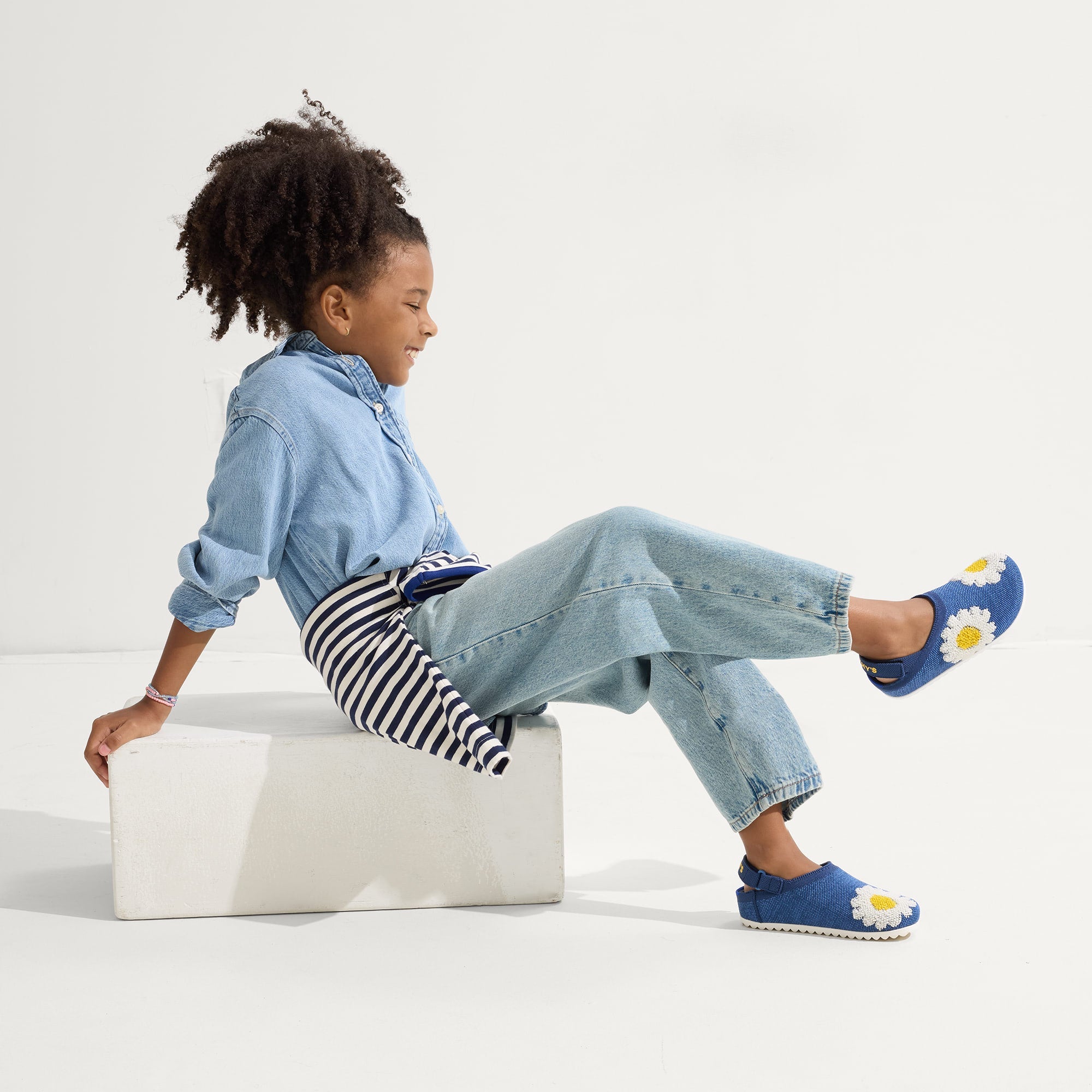 The Kids Clog Indigo Daisy - Image 3