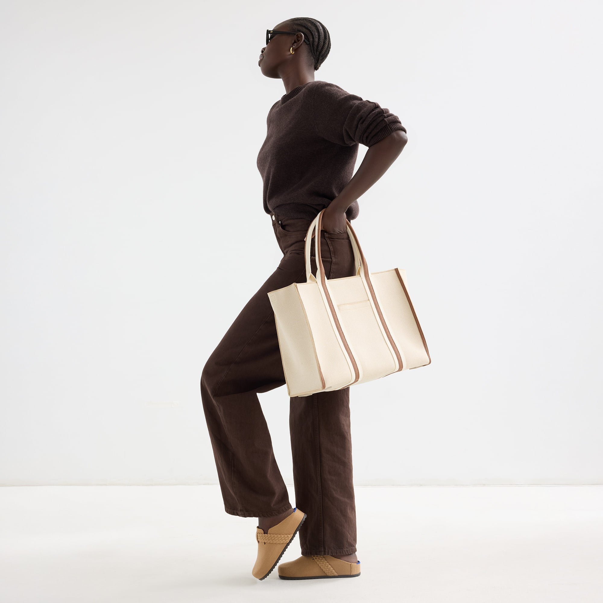 The Classic Tote   Buttercream - Image 4