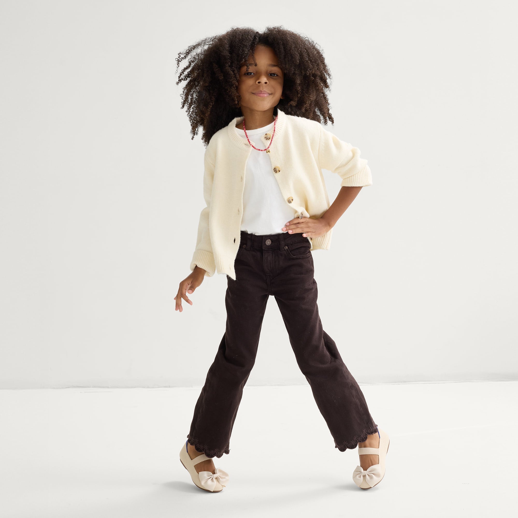 The Kids Big Bow Mary Jane Conch - Image 4