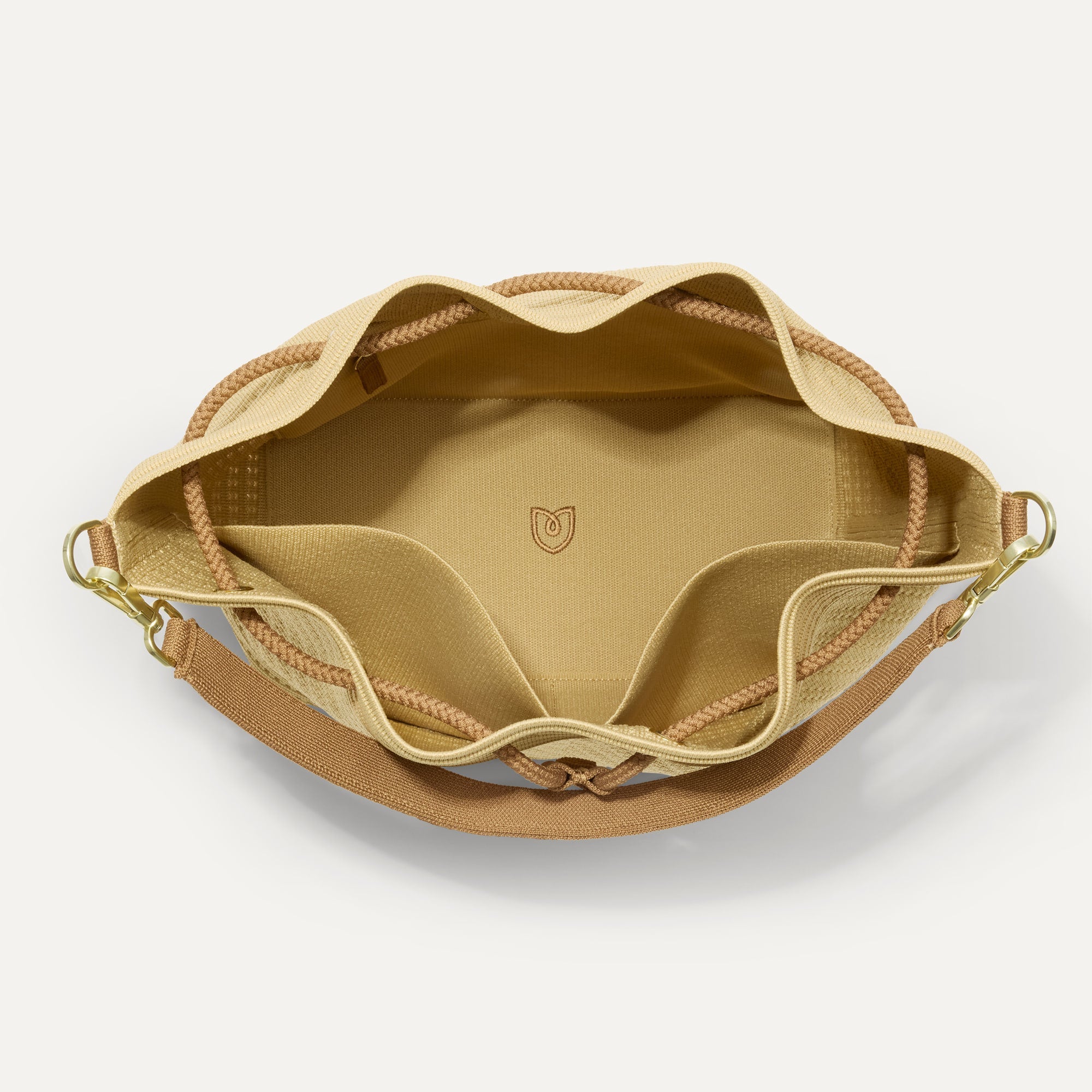 The Cinch Bucket Bag Brown Butter Crochet - Image 7