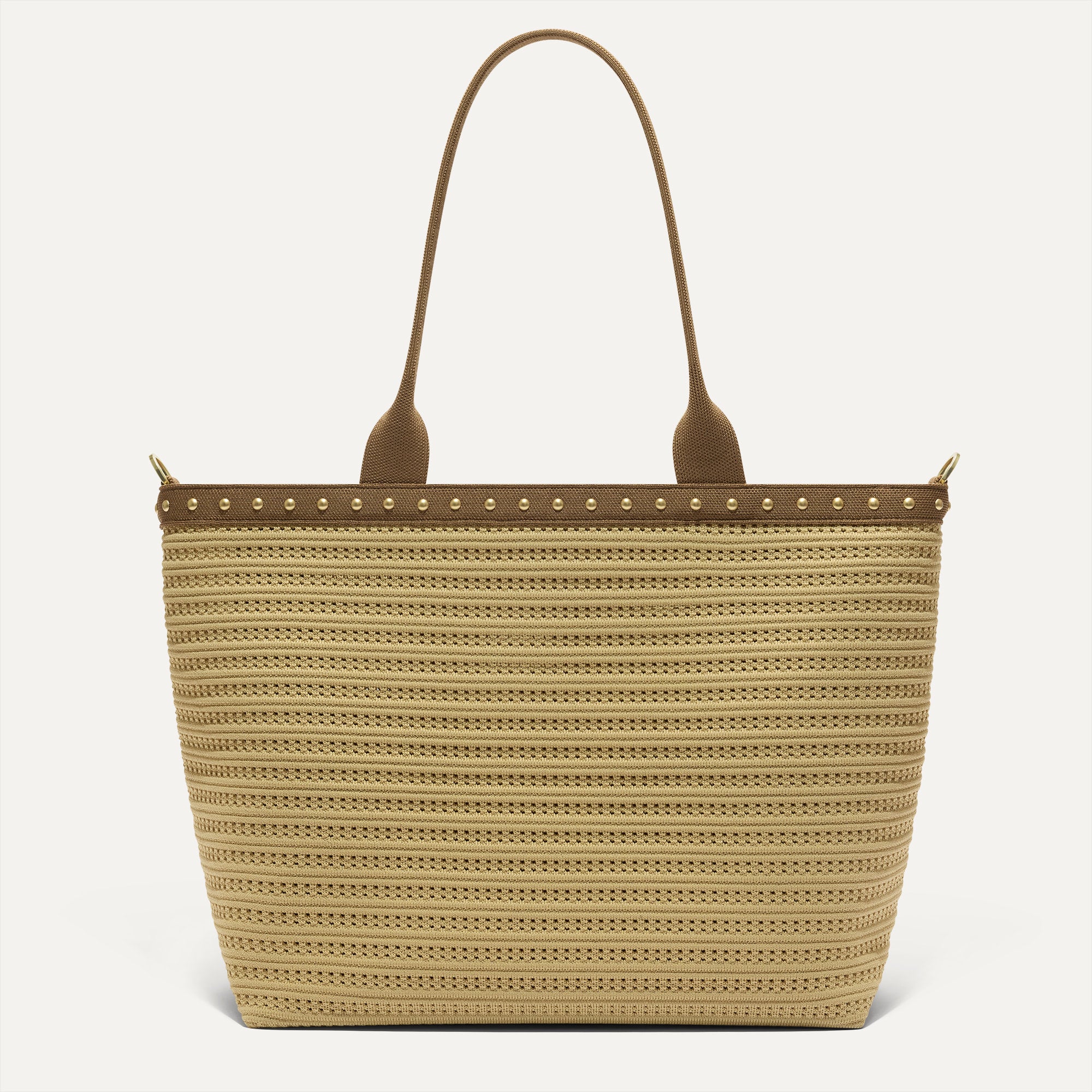 Alternative view of The Lightweight Zip Tote   Brown Butter Crochet