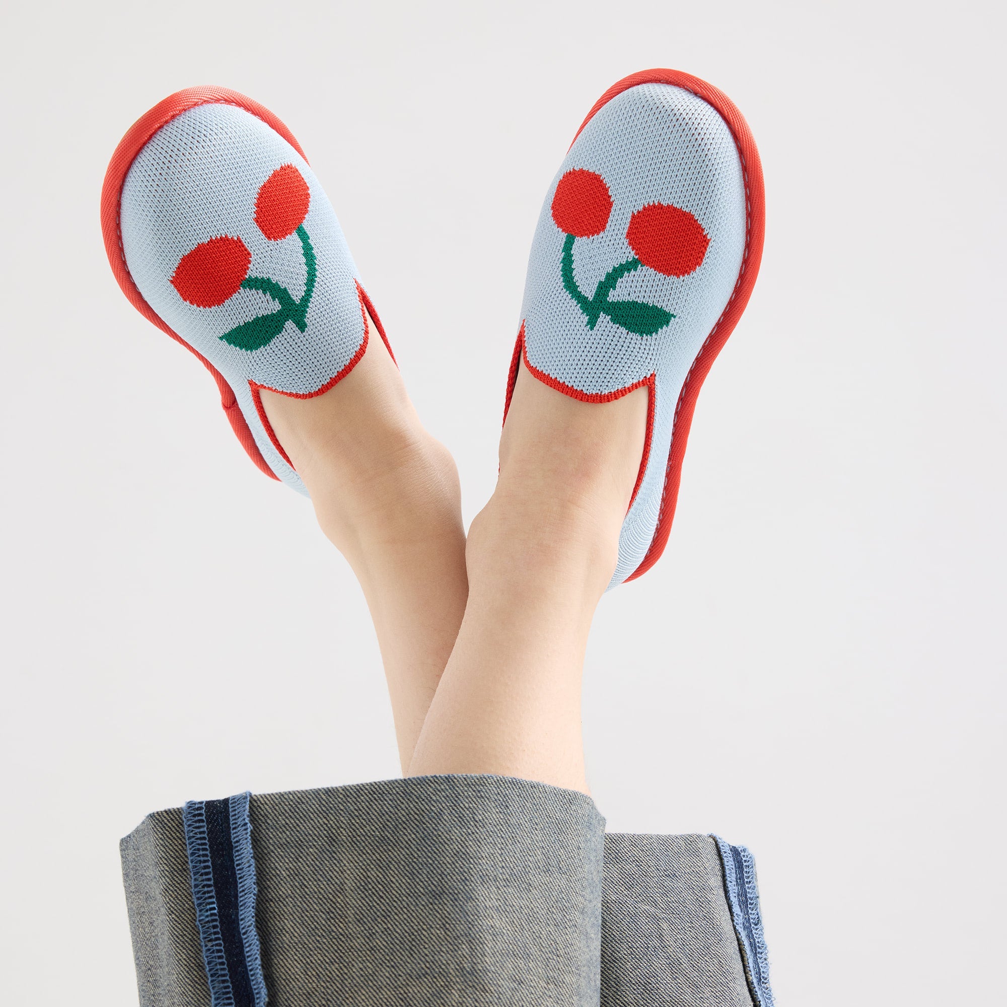 Alternative view of The Mini Loafer (for Kids)   Cherry Blue