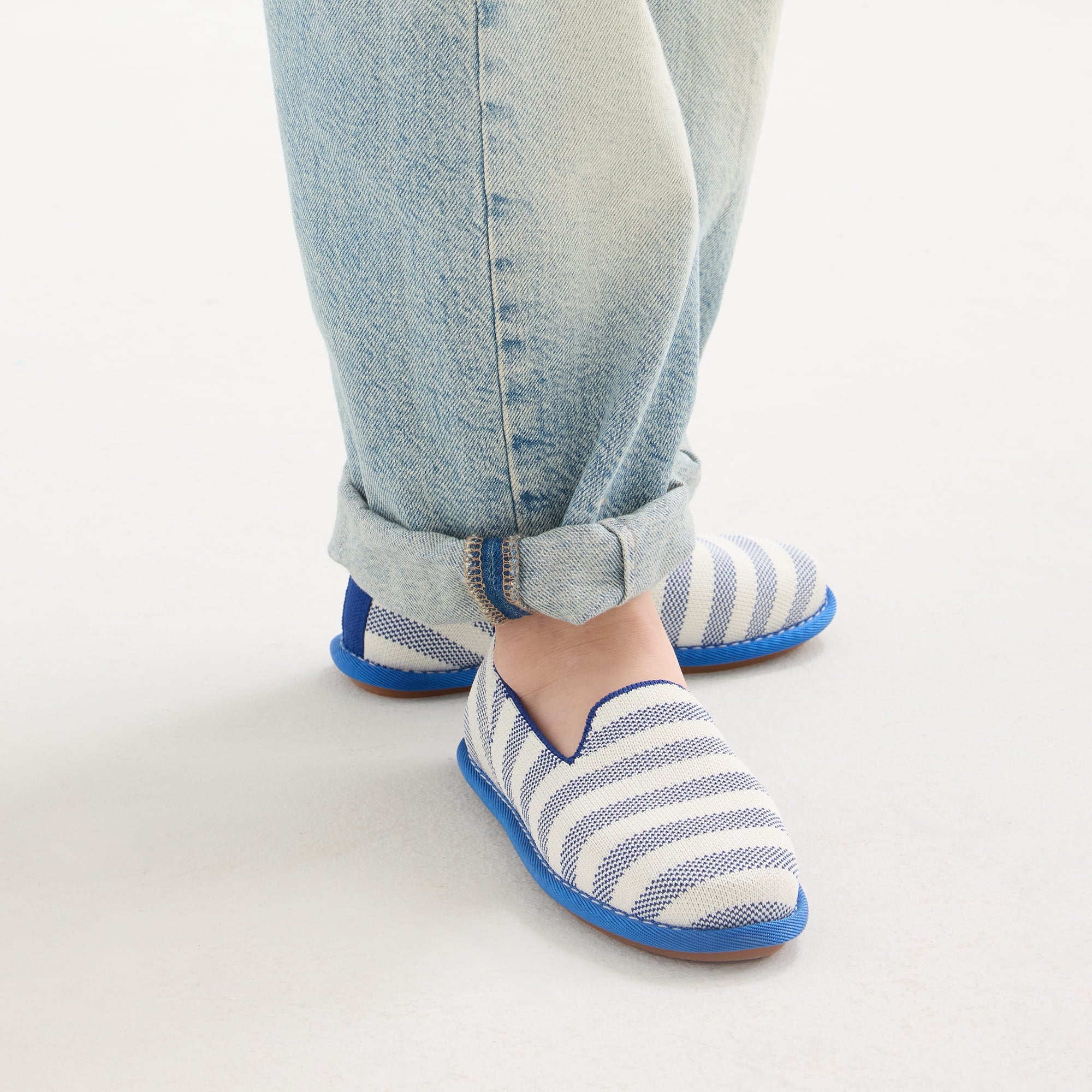 Alternative view of The Mini Loafer (for Kids)   Harbor Stripe