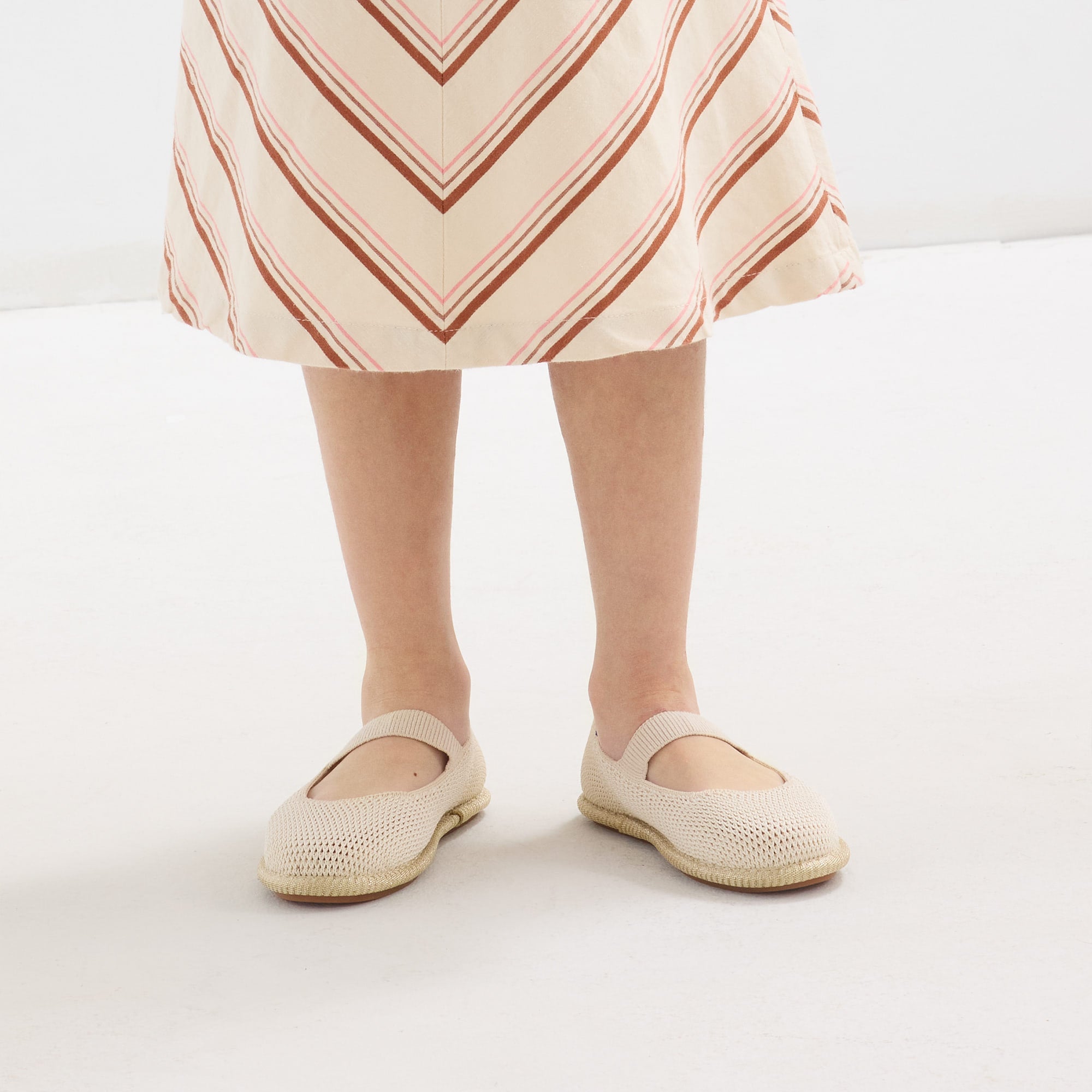 Alternative view of The Mini Mary Jane (for Kids)   Opal Raffia Knit