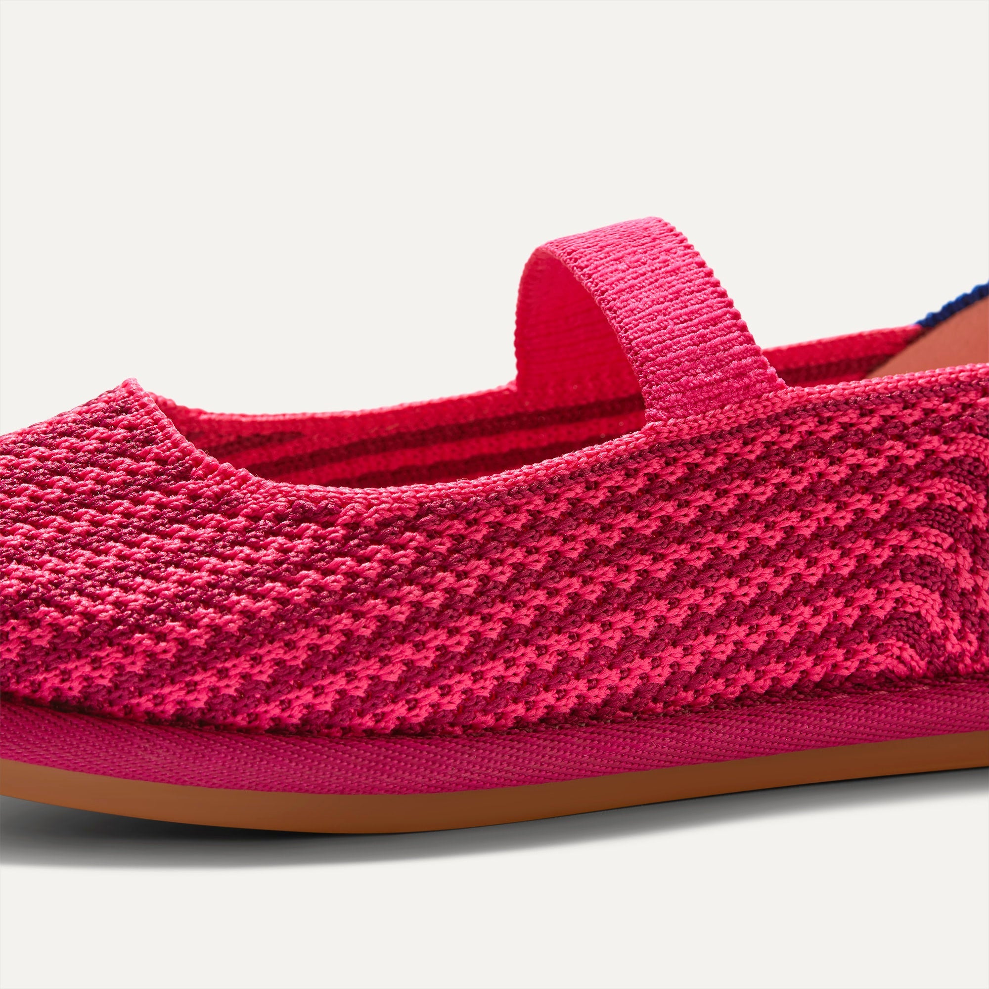 The Mini Mary Jane (for Kids) Raspberry Stripe - Image 7